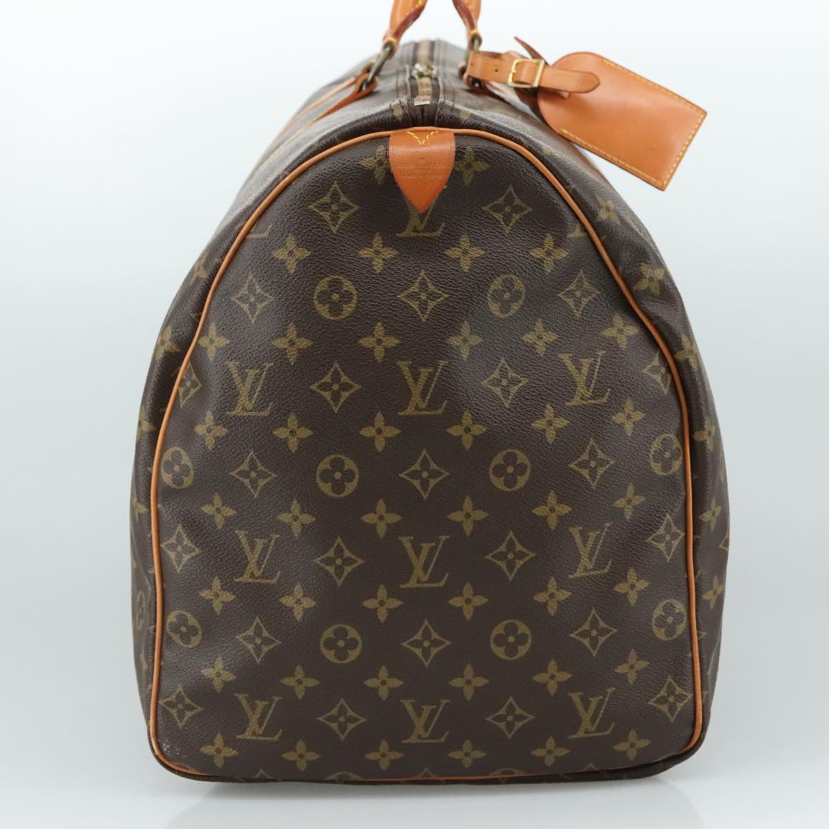 LOUIS VUITTON Monogram Keepall 60 Boston Bag M41422 LV 107450