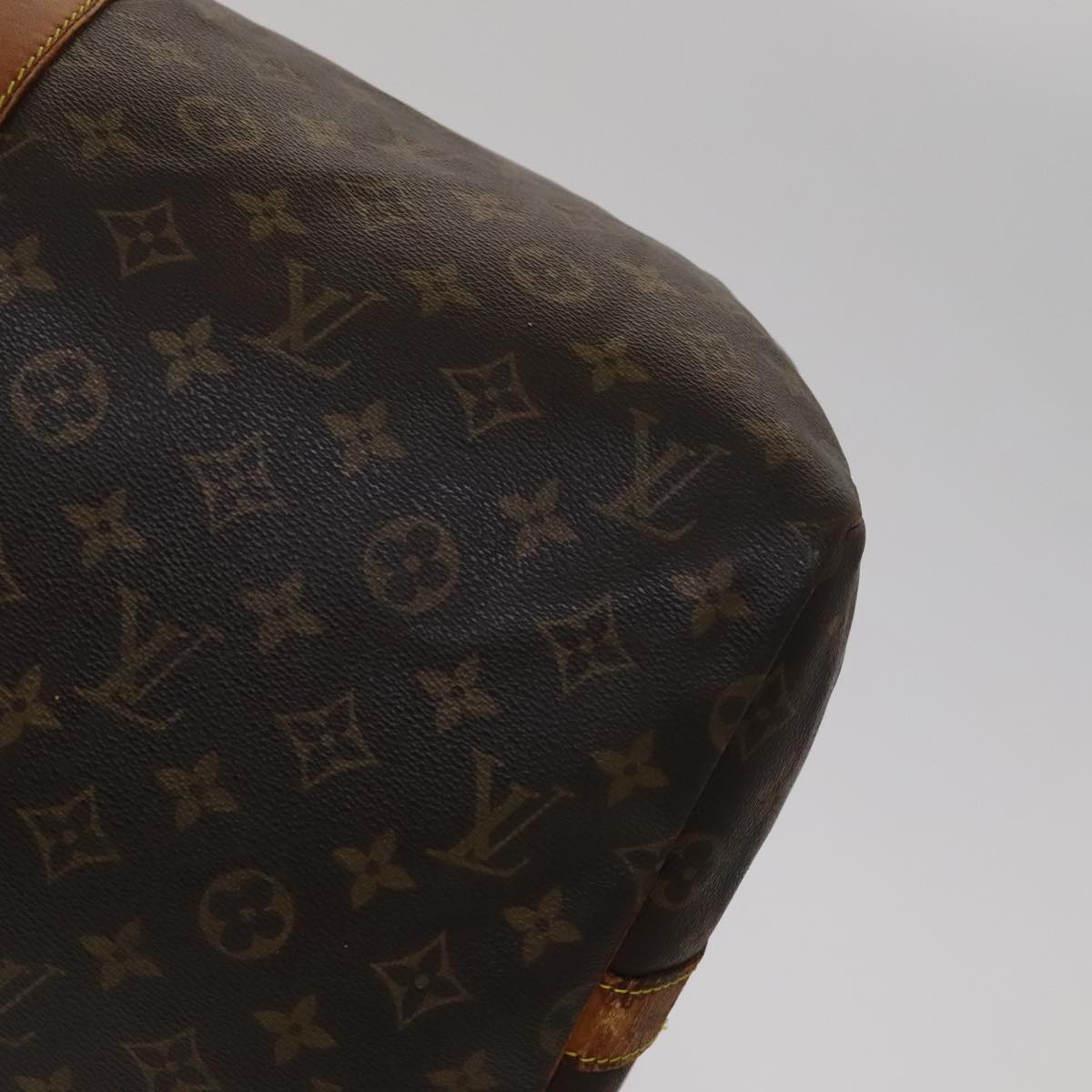 LOUIS VUITTON Monogram Keepall Bandouliere 55 Boston Bag M41414 LV 107455