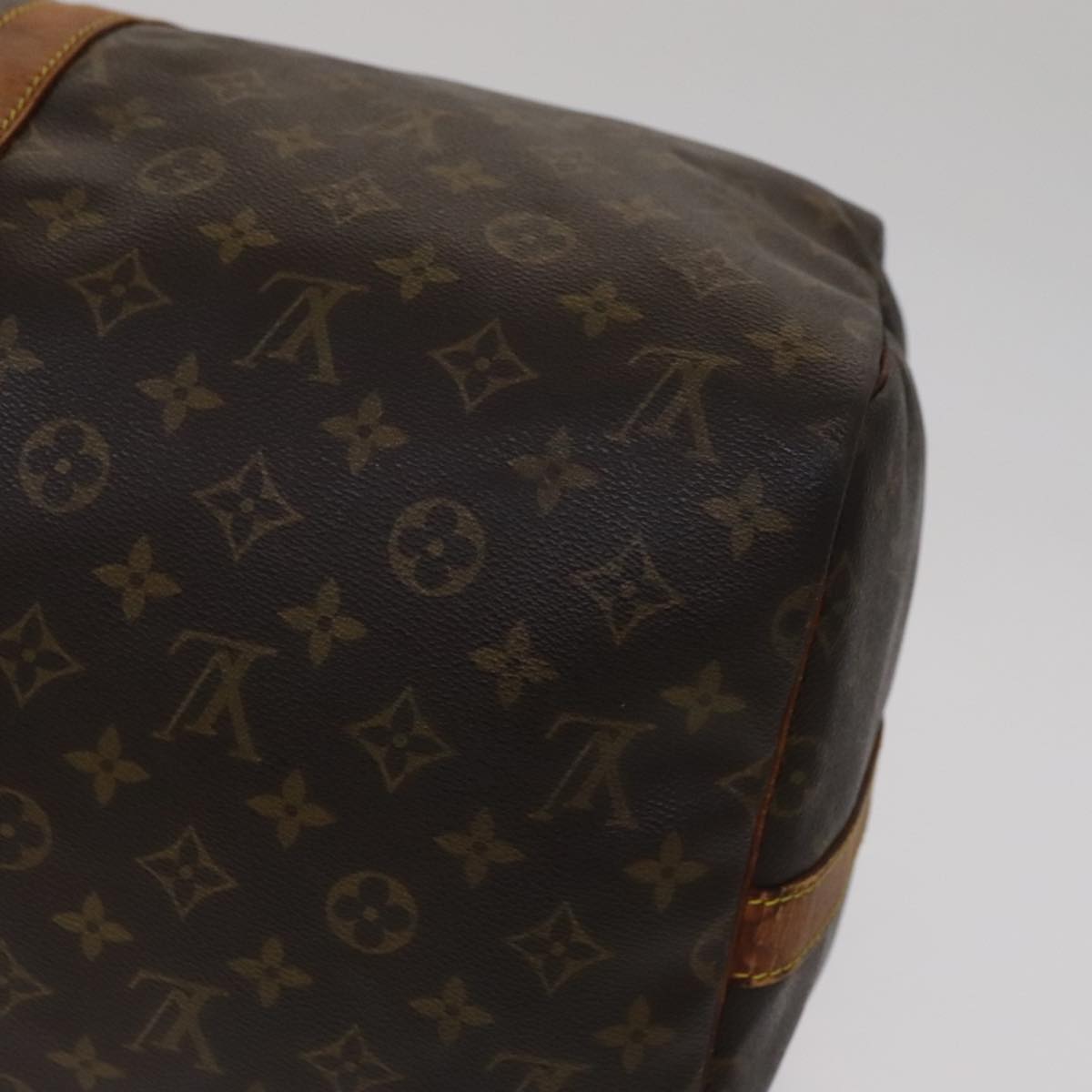 LOUIS VUITTON Monogram Keepall Bandouliere 55 Boston Bag M41414 LV 107455