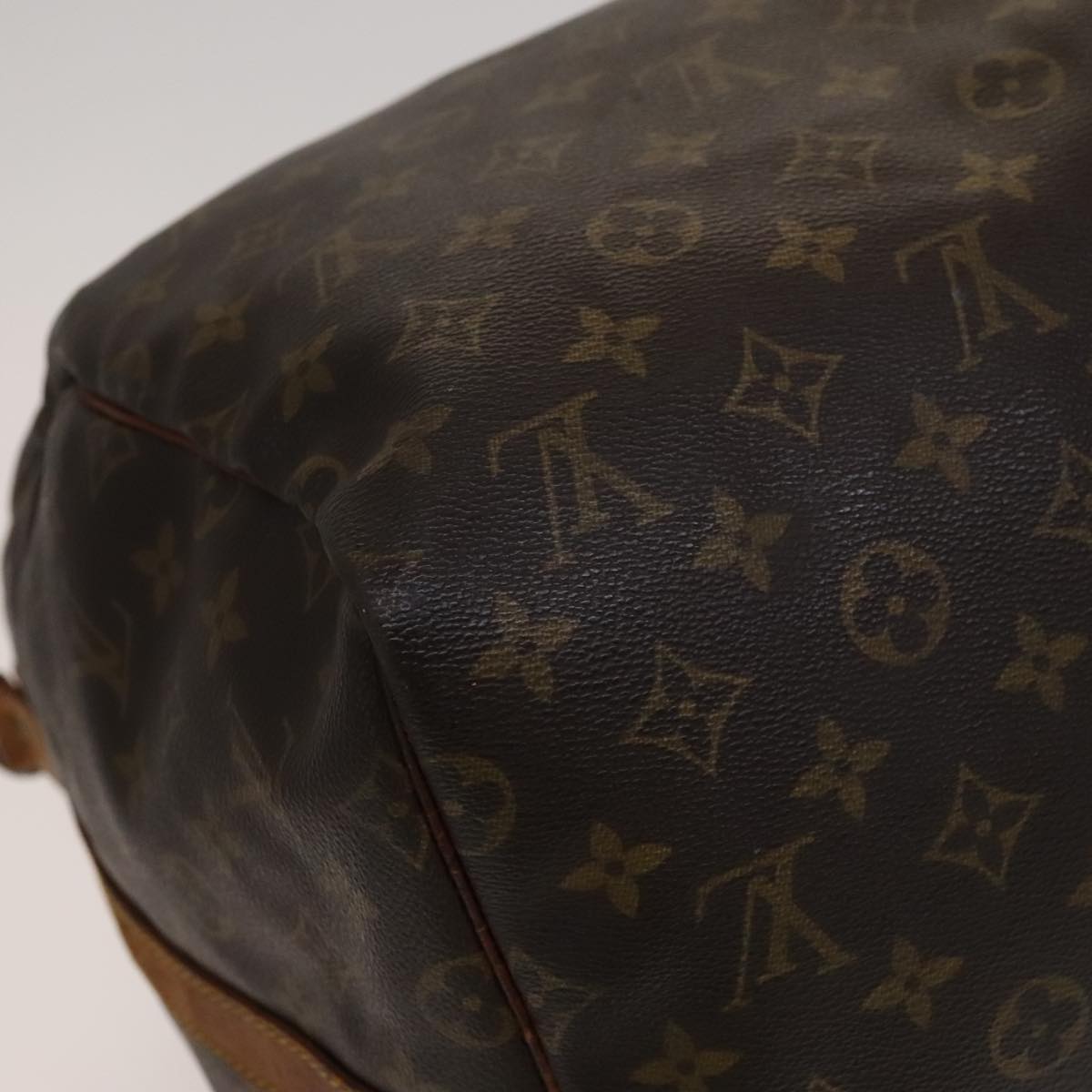 LOUIS VUITTON Monogram Keepall Bandouliere 55 Boston Bag M41414 LV 107455