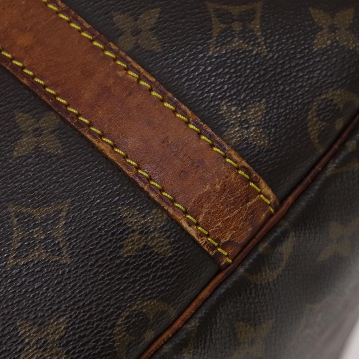 LOUIS VUITTON Monogram Keepall Bandouliere 55 Boston Bag M41414 LV 107455