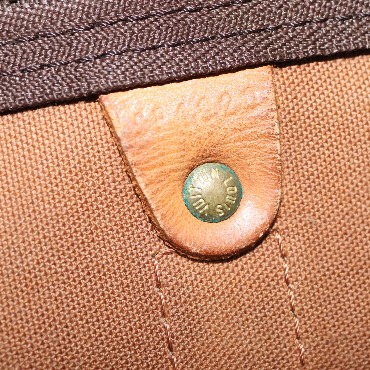 LOUIS VUITTON Monogram Keepall Bandouliere 55 Boston Bag M41414 LV 107455