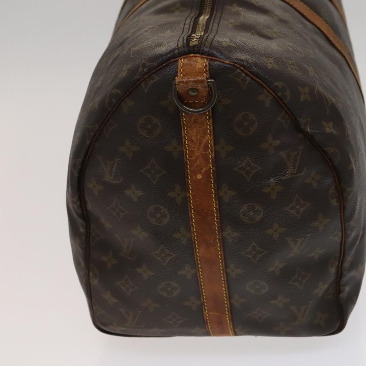 LOUIS VUITTON Monogram Keepall Bandouliere 55 Boston Bag M41414 LV 107455