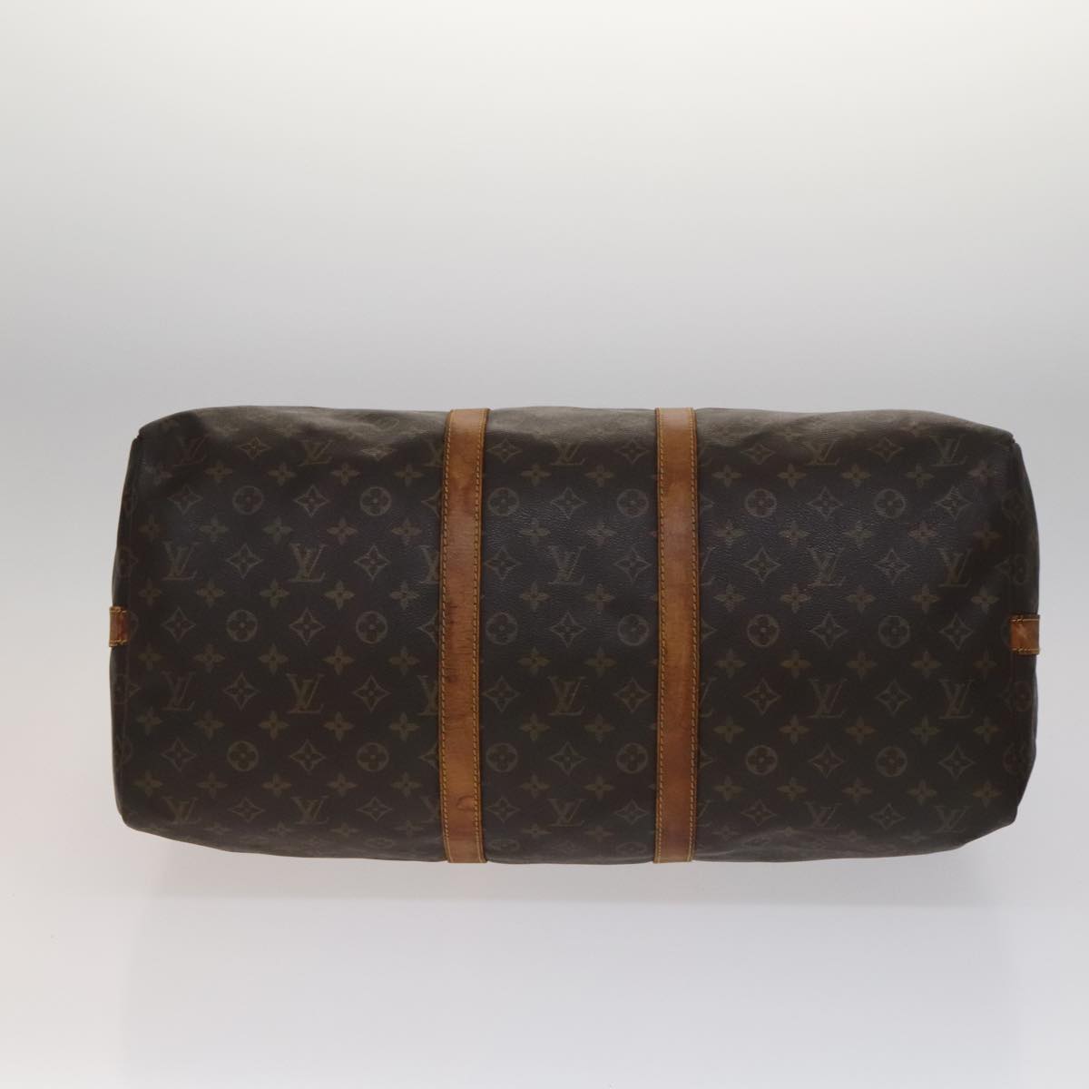 LOUIS VUITTON Monogram Keepall Bandouliere 55 Boston Bag M41414 LV 107455