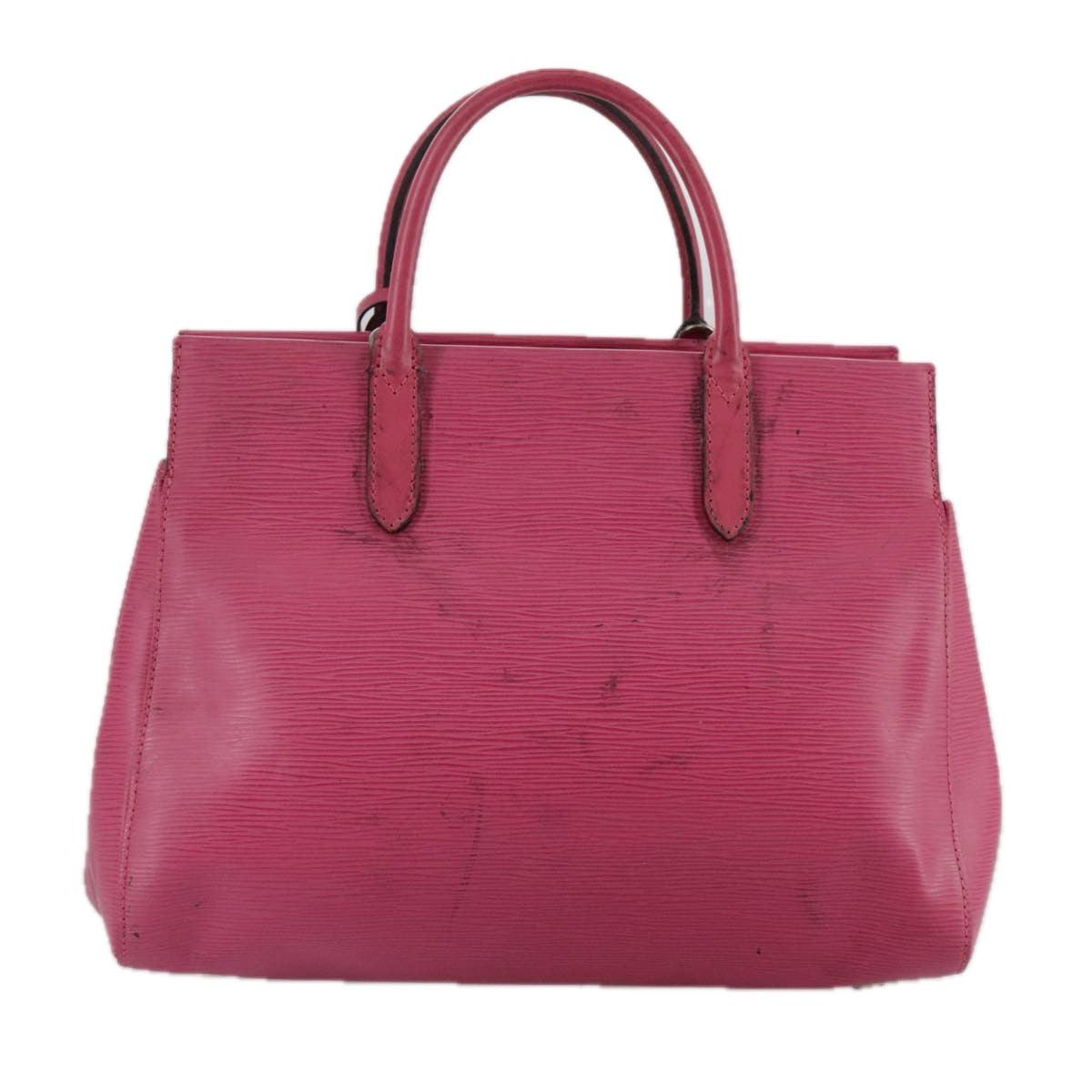 LOUIS VUITTON Epi Marley MM Hand Bag 2way Fuchsia M94615 LV 107465