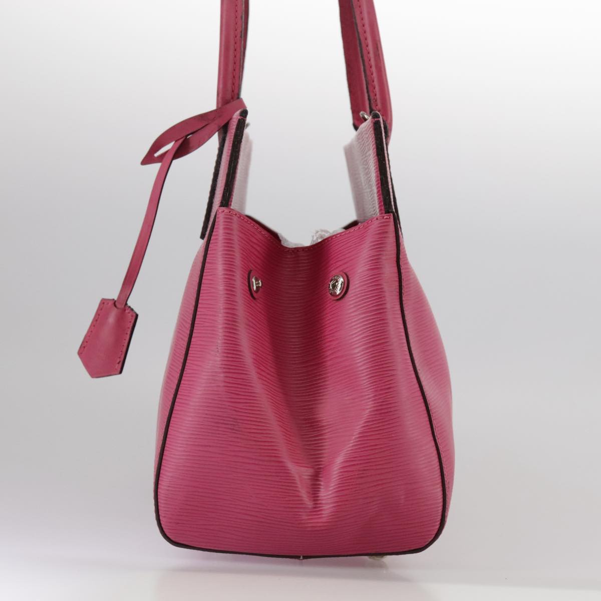 LOUIS VUITTON Epi Marley MM Hand Bag 2way Fuchsia M94615 LV 107465