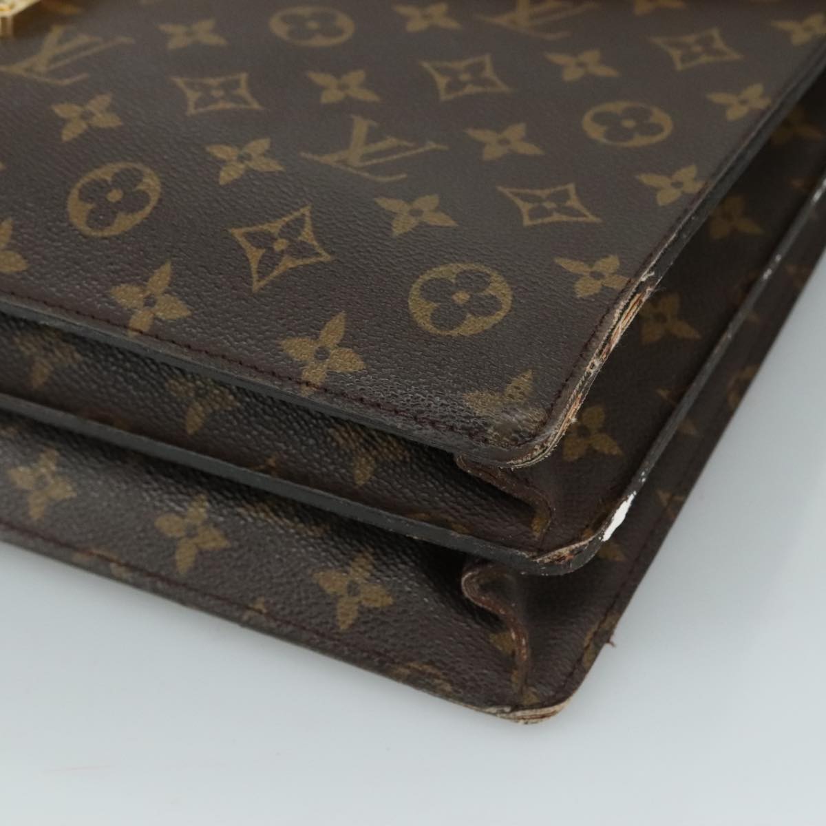 LOUIS VUITTON Monogram Serviette Conseiller Briefcase M53331 LV 107550