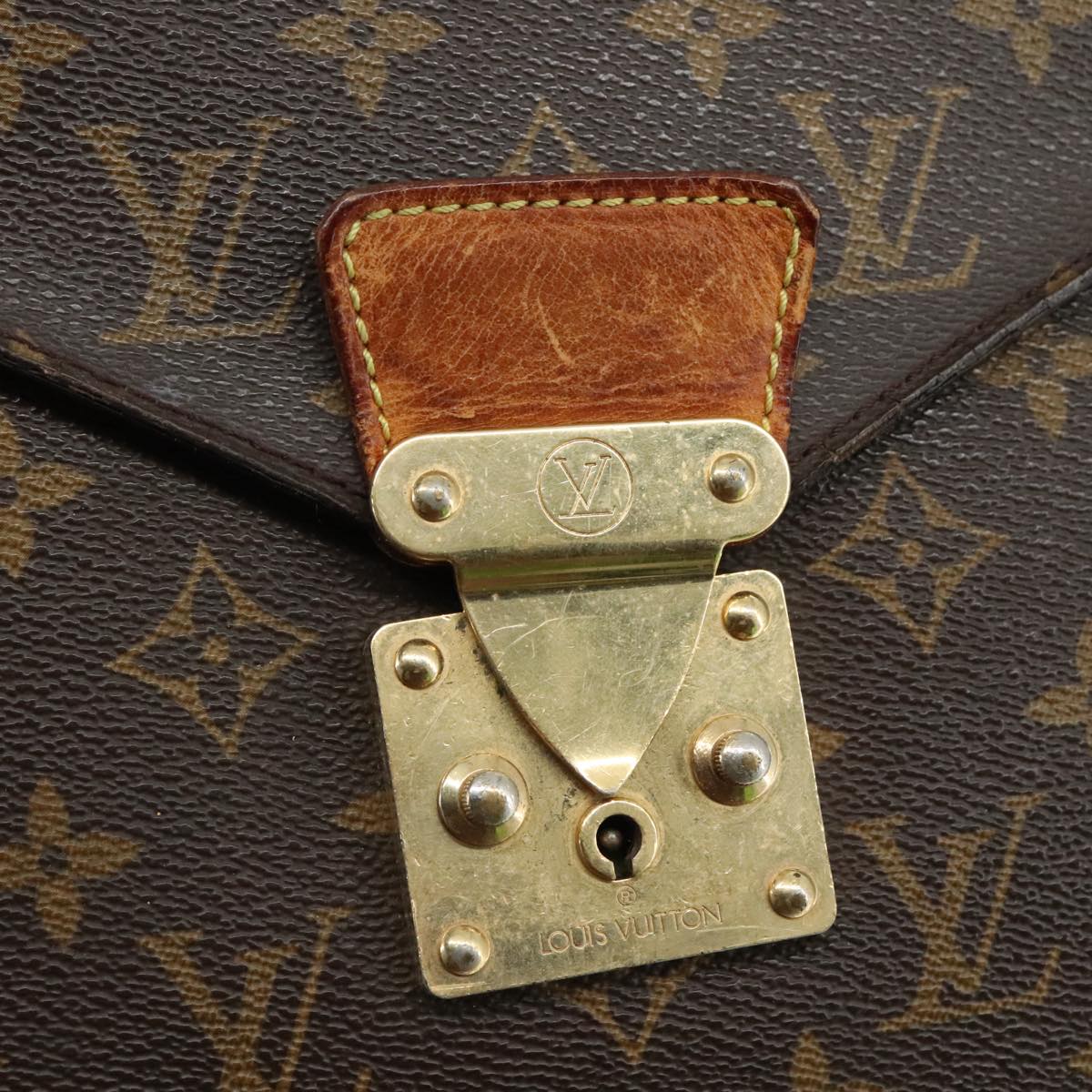 LOUIS VUITTON Monogram Serviette Conseiller Briefcase M53331 LV 107550