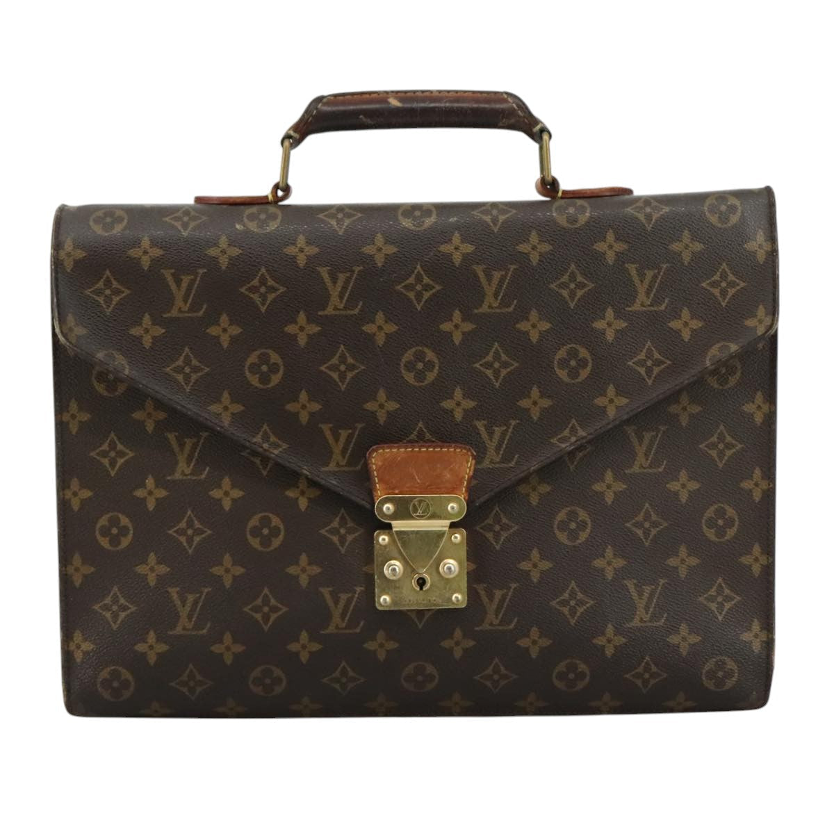 LOUIS VUITTON Monogram Serviette Conseiller Briefcase M53331 LV 107550