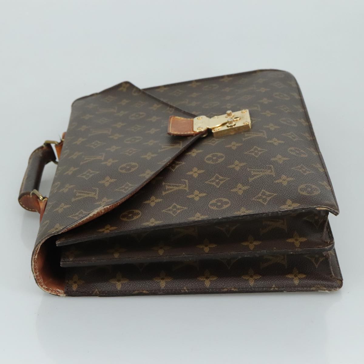 LOUIS VUITTON Monogram Serviette Conseiller Briefcase M53331 LV 107550
