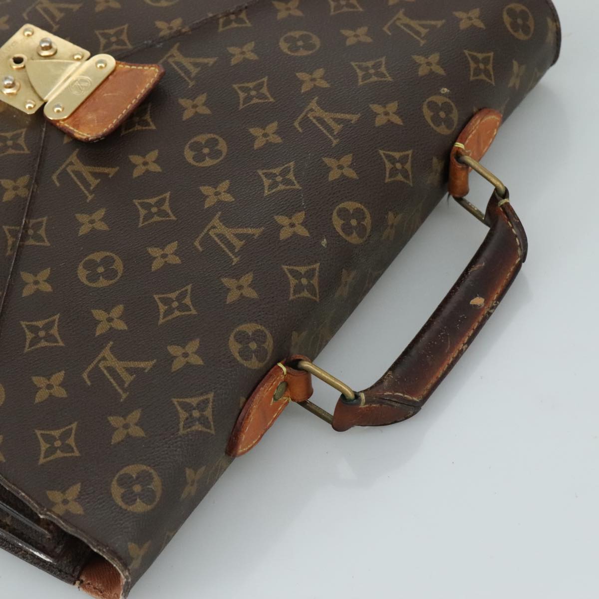 LOUIS VUITTON Monogram Serviette Conseiller Briefcase M53331 LV 107550