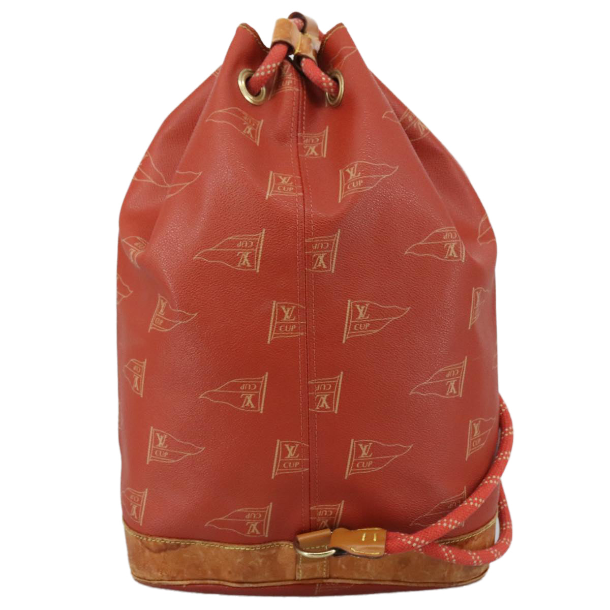LOUIS VUITTON LV CUP Saint Tropez Shoulder Bag Red M80026 LV 107562