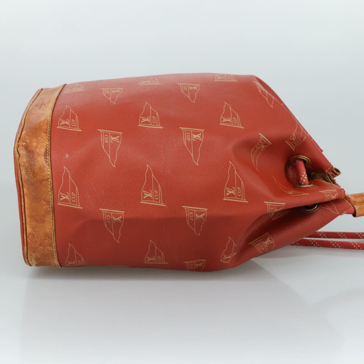 LOUIS VUITTON LV CUP Saint Tropez Shoulder Bag Red M80026 LV 107562