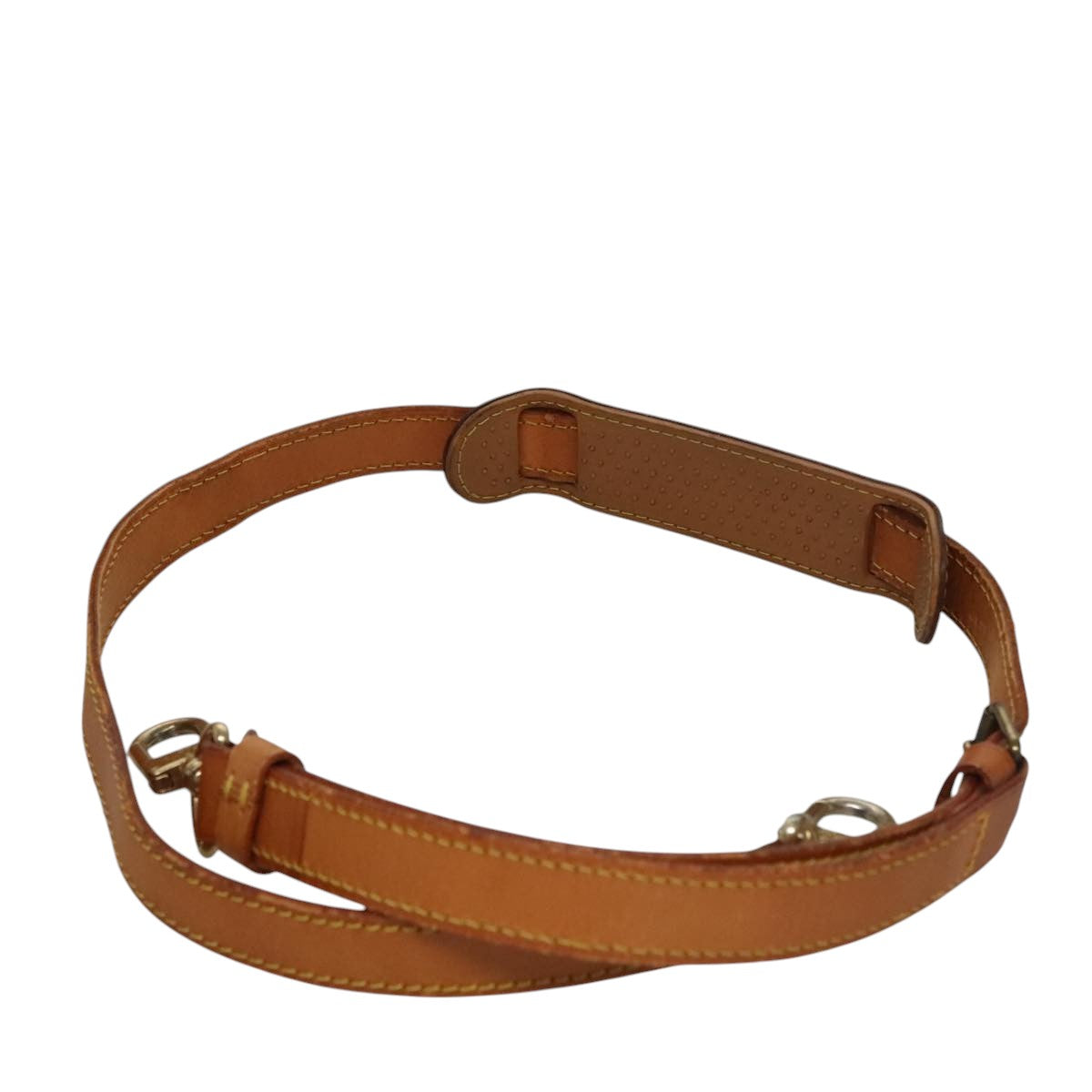 LOUIS VUITTON Adjustable Shoulder Strap Leather 40.2""-47.2"" Beige 107583
