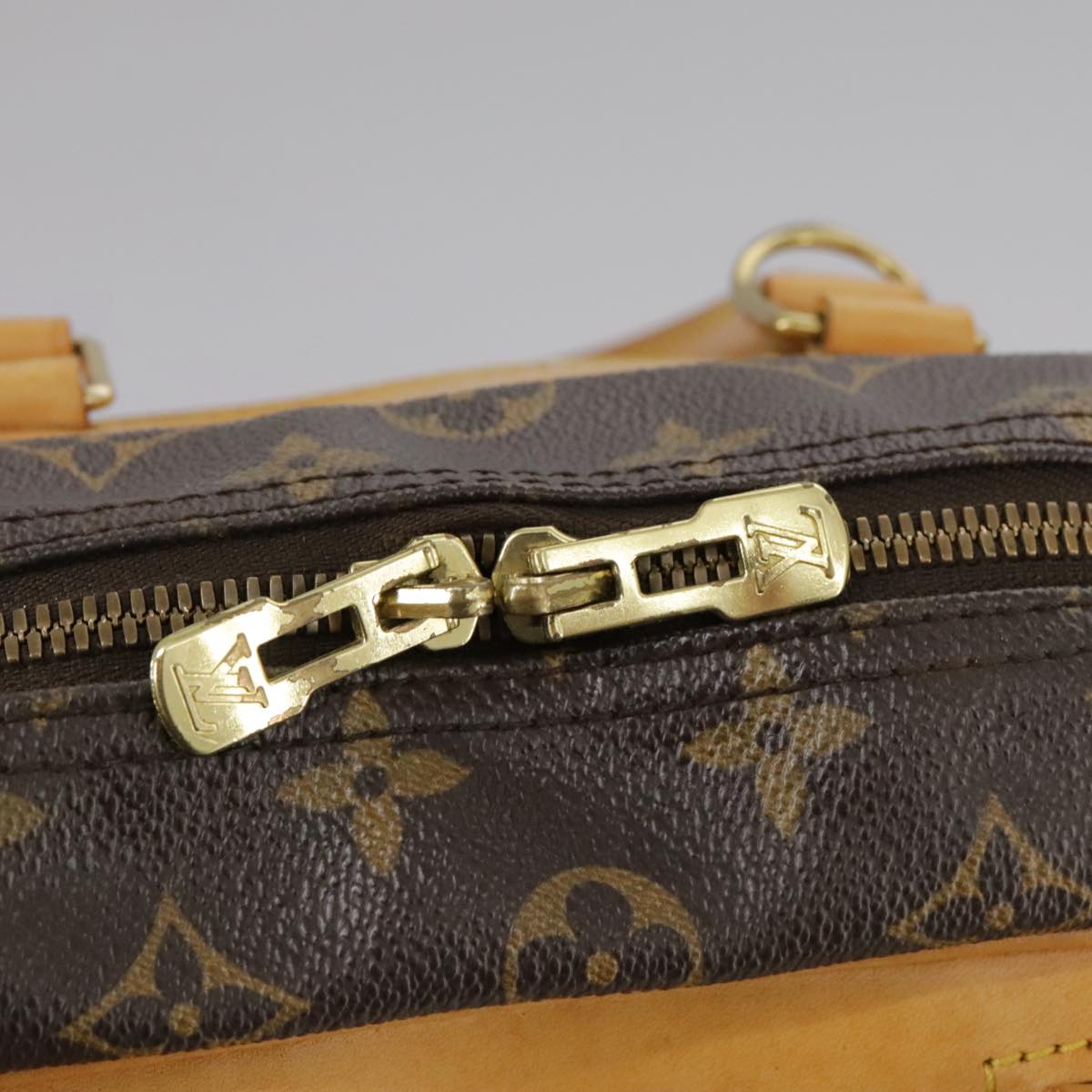 LOUIS VUITTON Monogram Deauville Hand Bag M47270 LV 107653