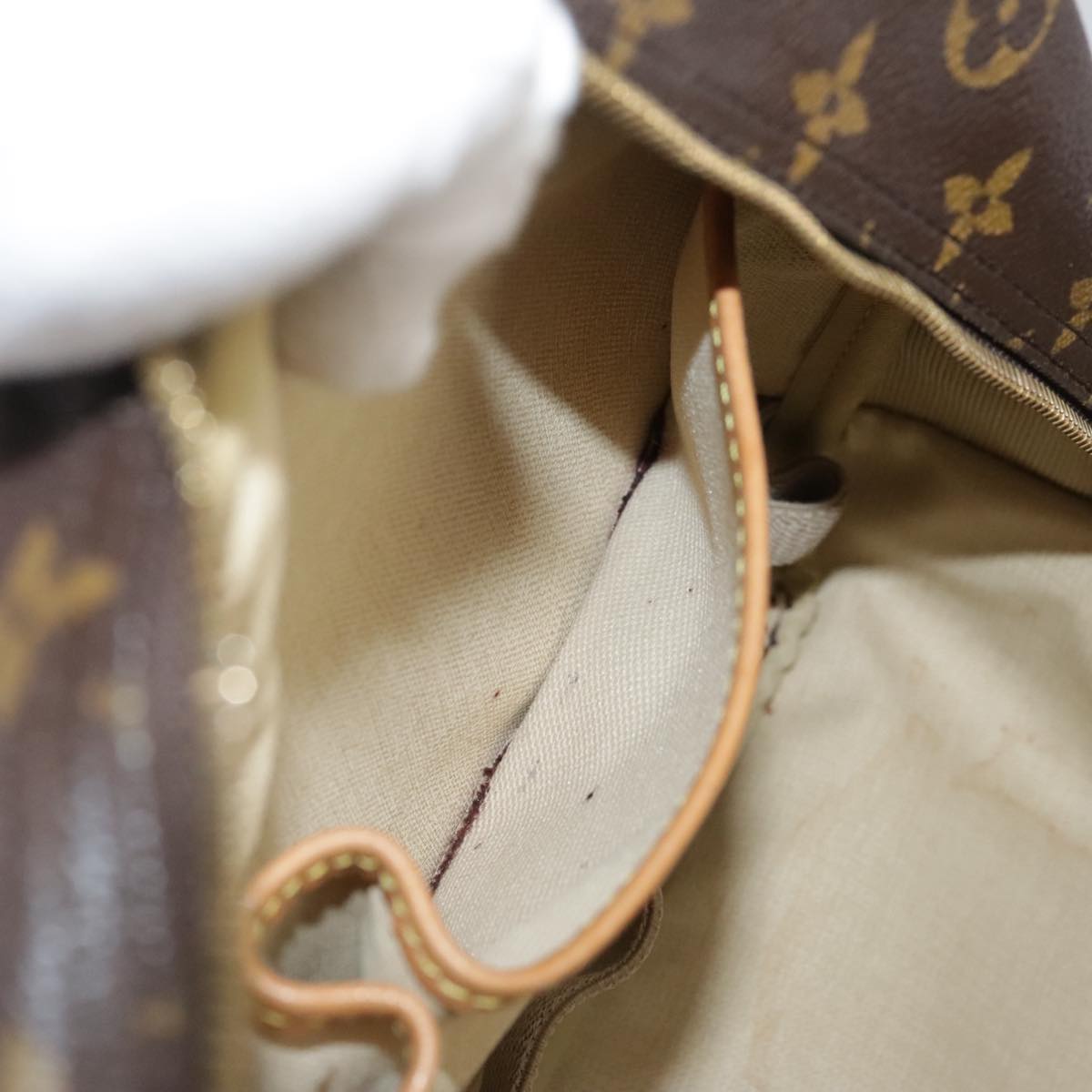LOUIS VUITTON Monogram Deauville Hand Bag M47270 LV 107653