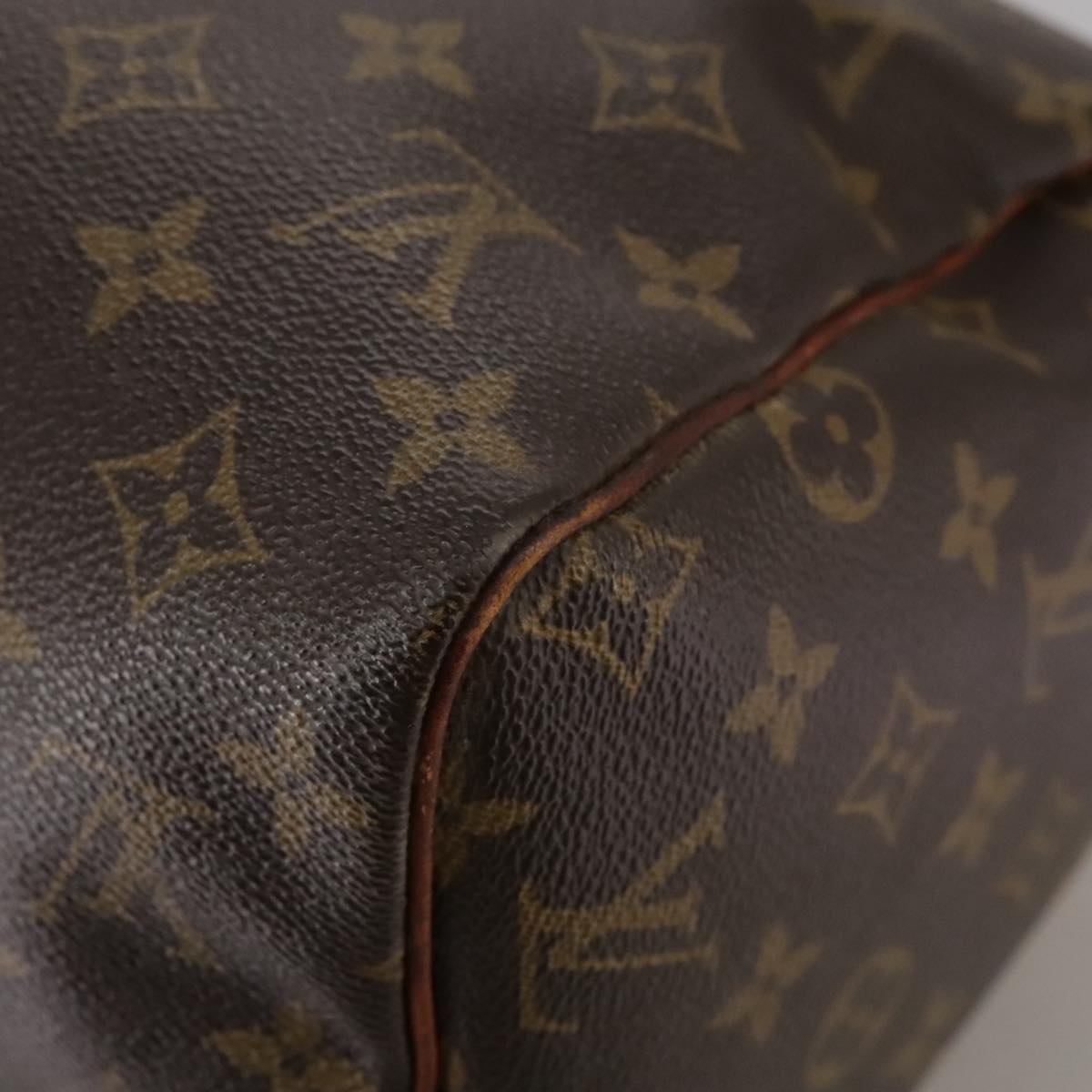 LOUIS VUITTON Monogram Speedy 30 Hand Bag M41526 LV 107658