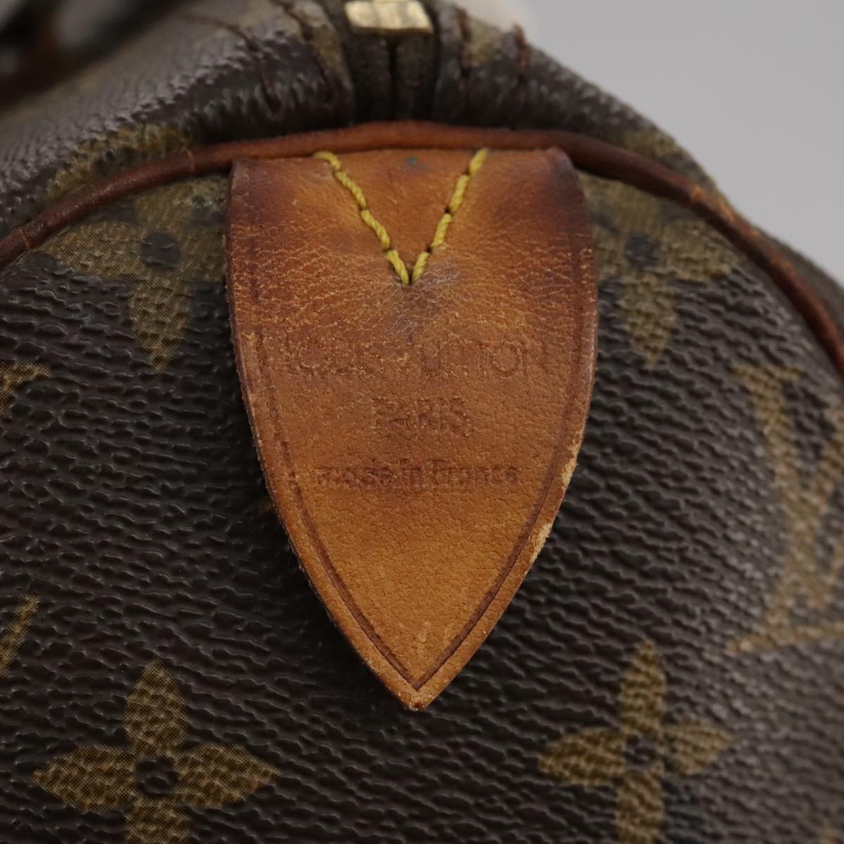 LOUIS VUITTON Monogram Speedy 30 Hand Bag M41526 LV 107658