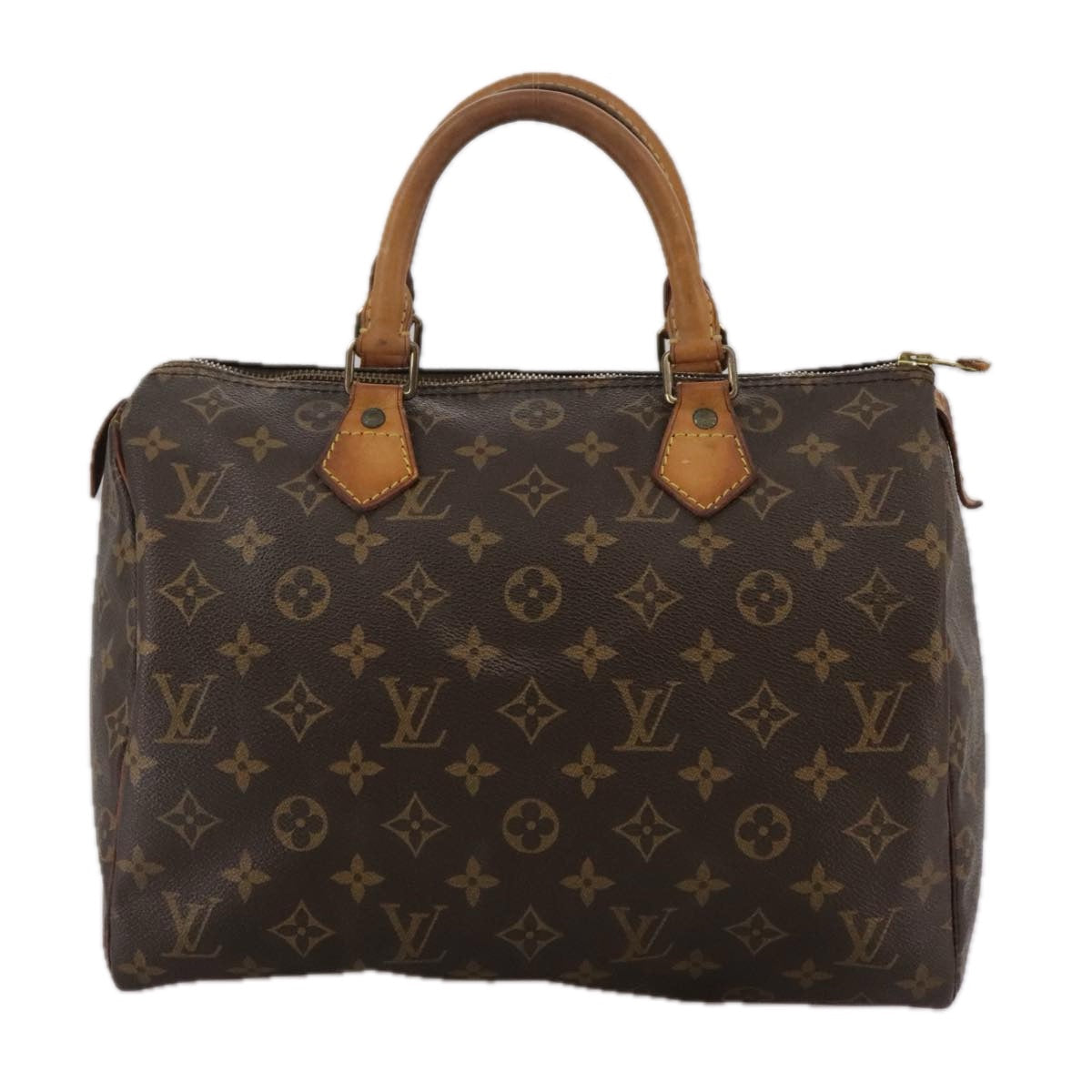 LOUIS VUITTON Monogram Speedy 30 Hand Bag M41526 LV 107658