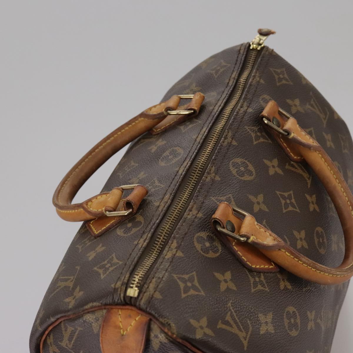 LOUIS VUITTON Monogram Speedy 30 Hand Bag M41526 LV 107658