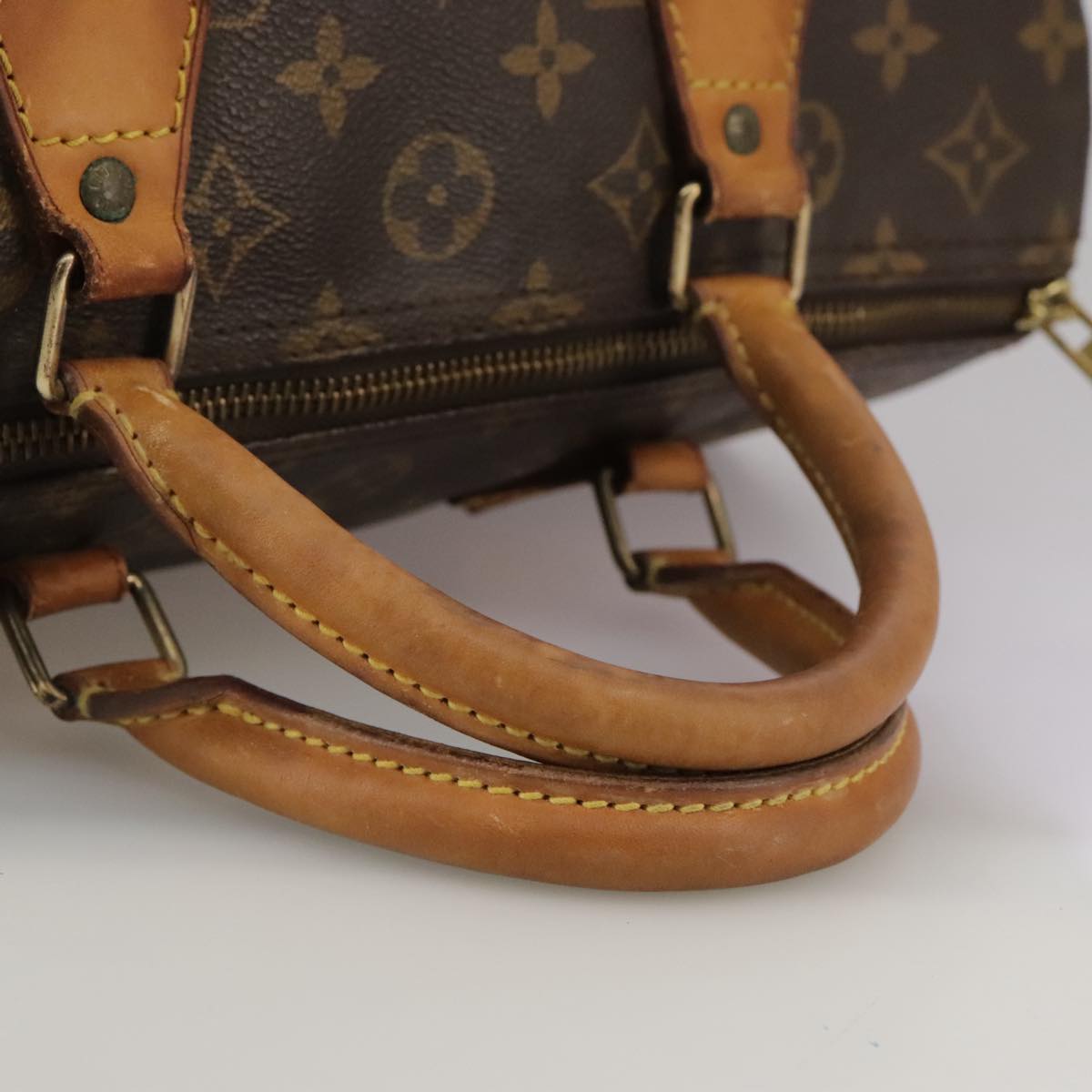 LOUIS VUITTON Monogram Speedy 30 Hand Bag M41526 LV 107658