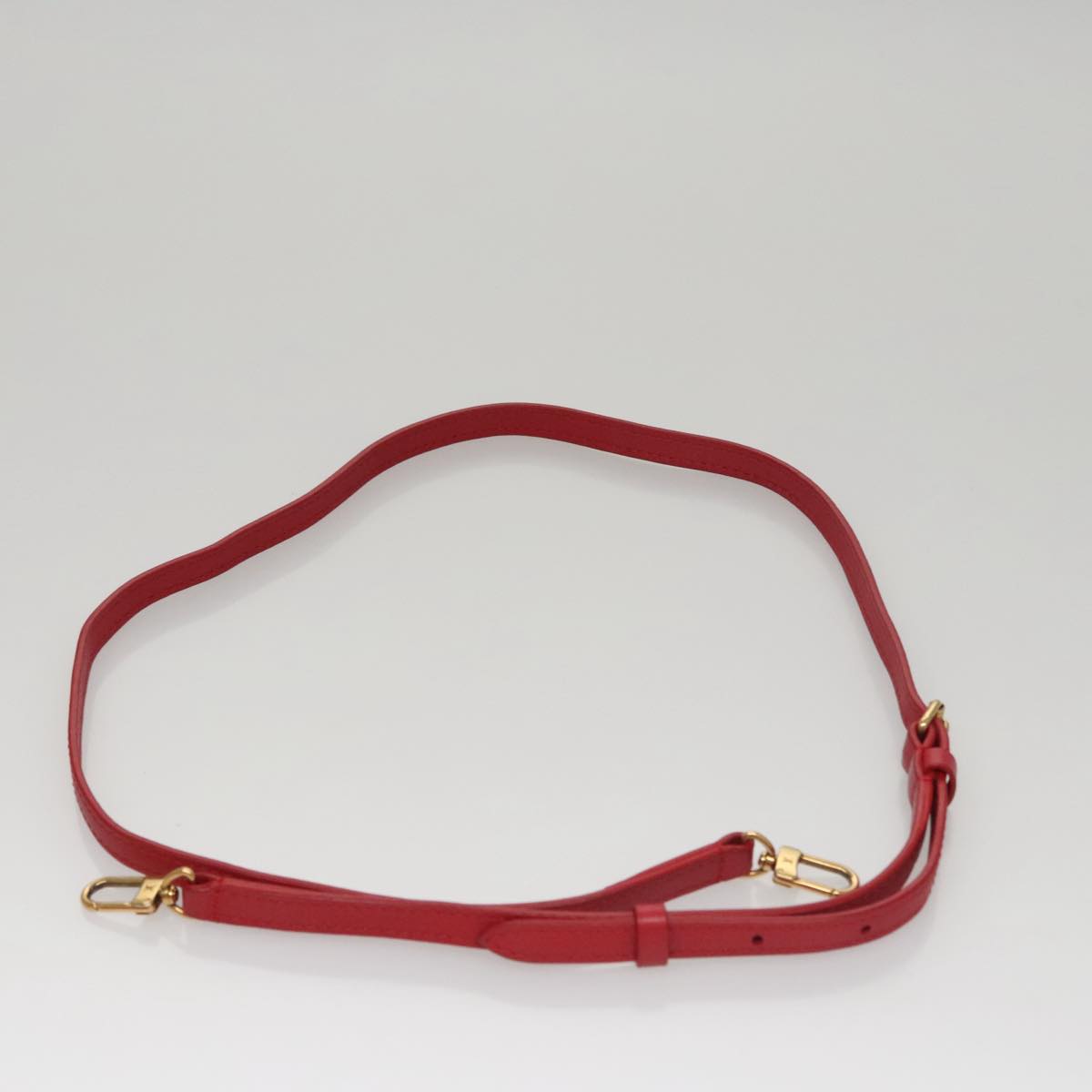 LOUIS VUITTON New Wave Ecarlat Shoulder Bag Leather Red M52794 LV 107662A
