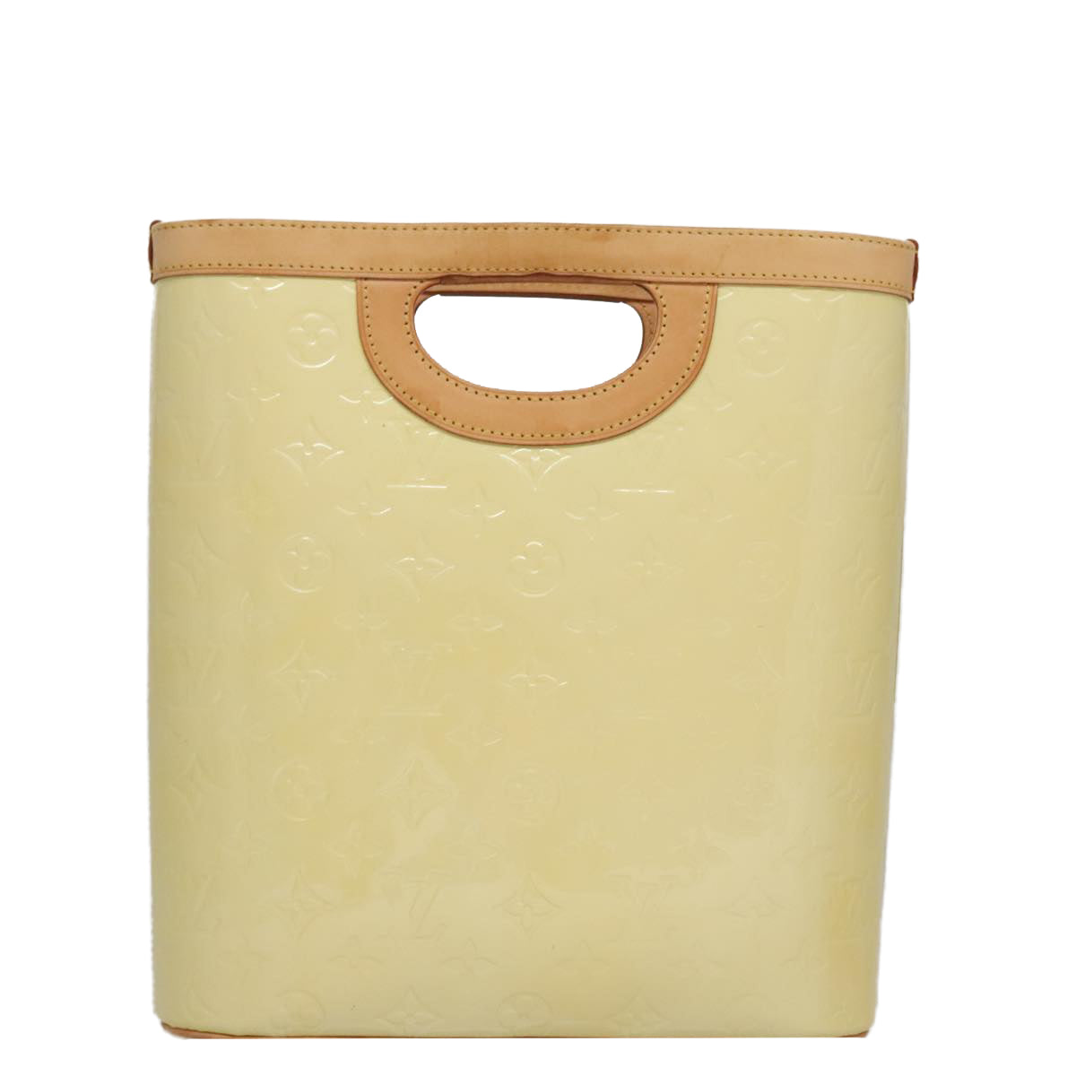 LOUIS VUITTON Monogram Vernis Stillwood Hand Bag Perle M91366 LV 107668