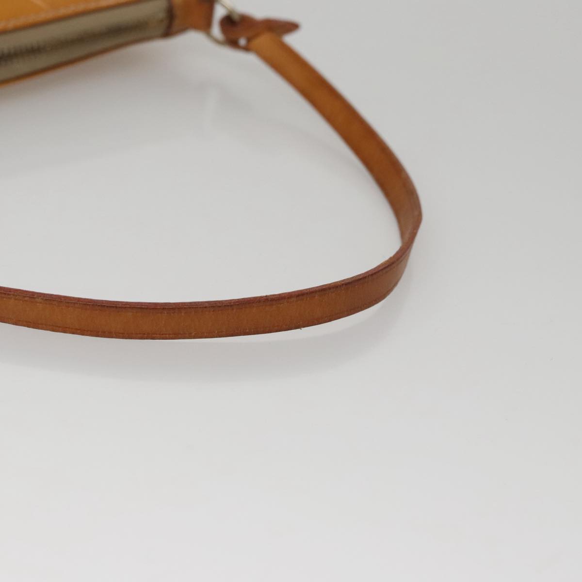 LOUIS VUITTON Monogram Vernis Lexington Accessory Pouch Beige M91010 107670