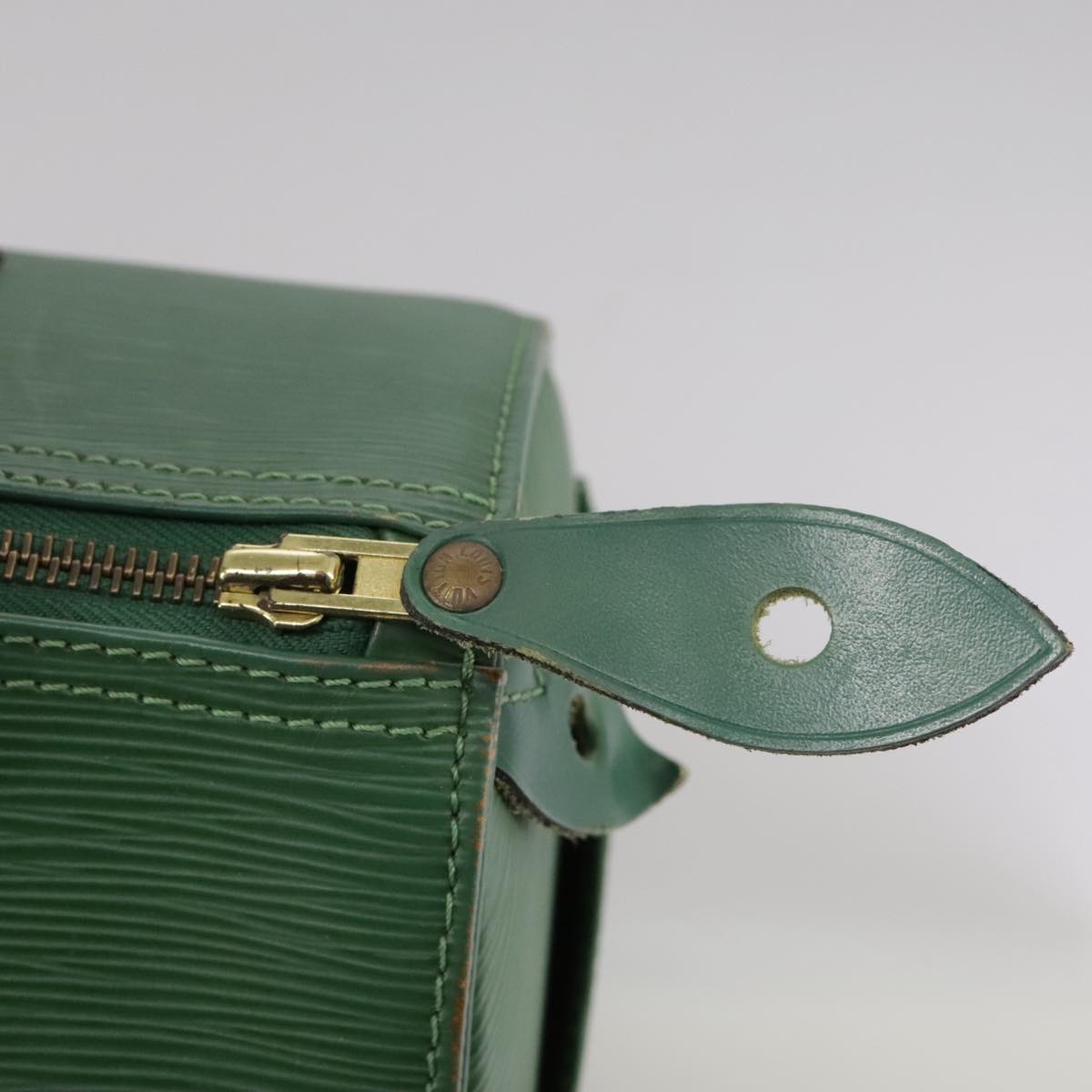 LOUIS VUITTON Epi Speedy 25 Hand Bag Borneo Green M43014 LV 107682