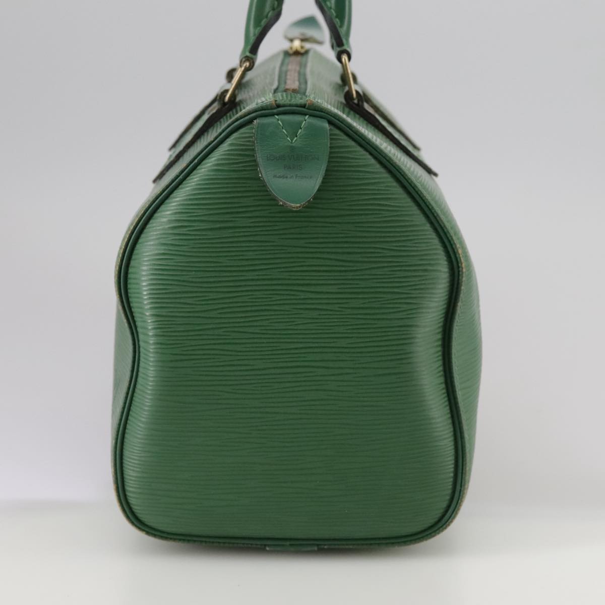 LOUIS VUITTON Epi Speedy 25 Hand Bag Borneo Green M43014 LV 107682