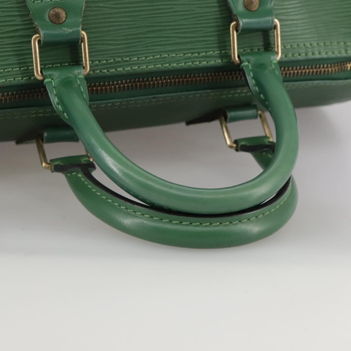 LOUIS VUITTON Epi Speedy 25 Hand Bag Borneo Green M43014 LV 107682
