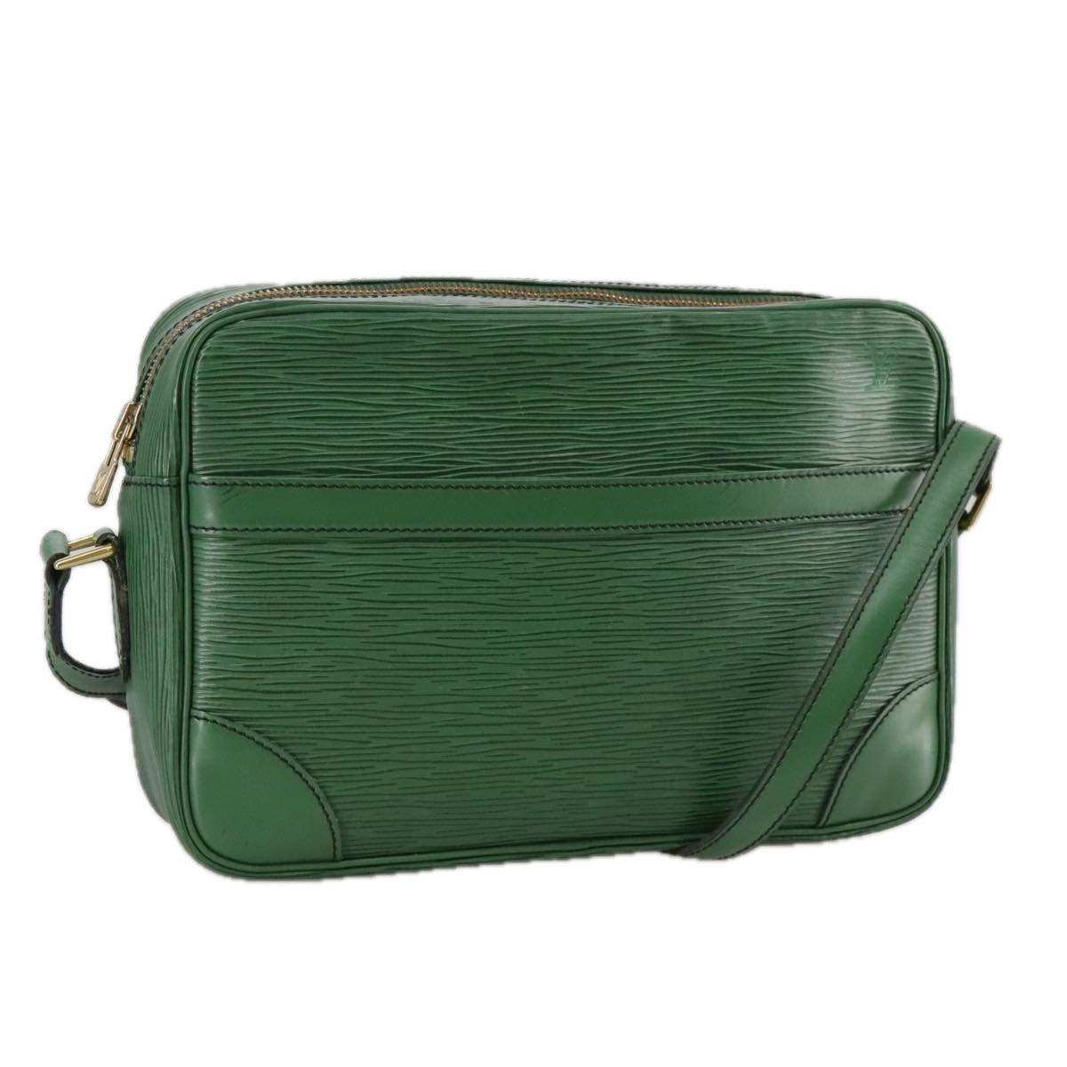 LOUIS VUITTON Epi Trocadero 27 Shoulder Bag Green M52314 LV 107684