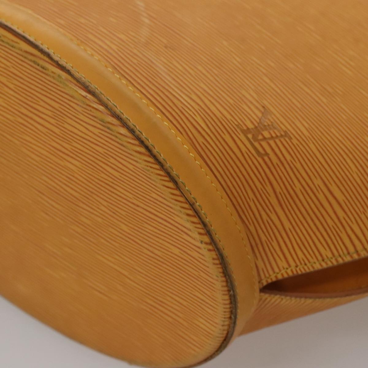 LOUIS VUITTON Epi Saint Jacques Shopping Shoulder Bag Yellow M52269 107686