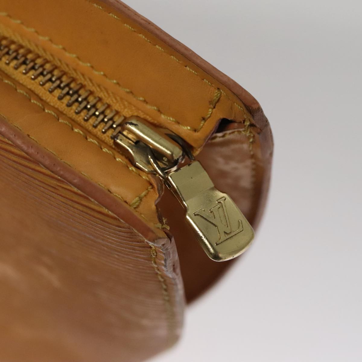 LOUIS VUITTON Epi Saint Jacques Shopping Shoulder Bag Yellow M52269 107686