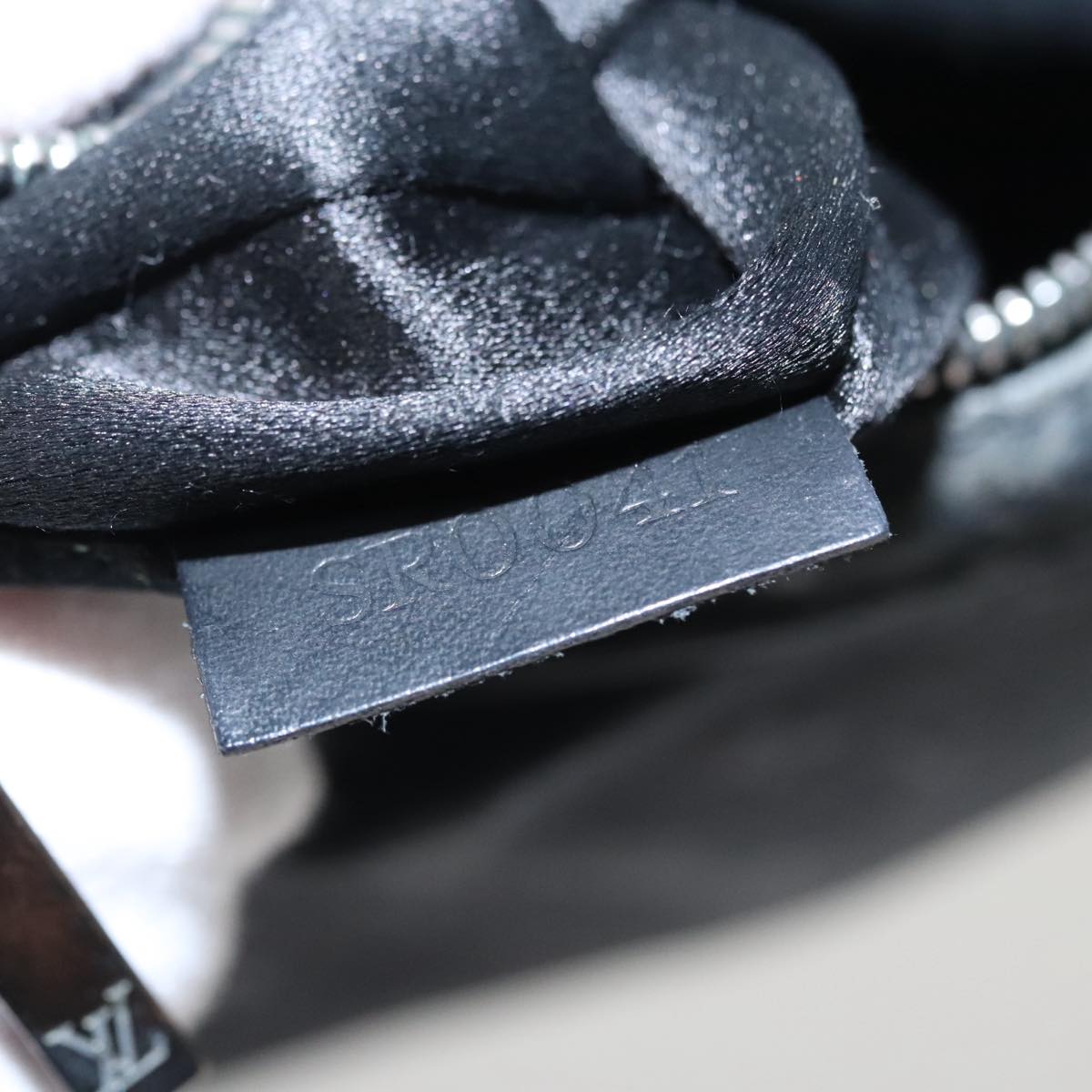 LOUIS VUITTON Monogram Satin Little Boulogne Shoulder Bag M92142 LV 107690