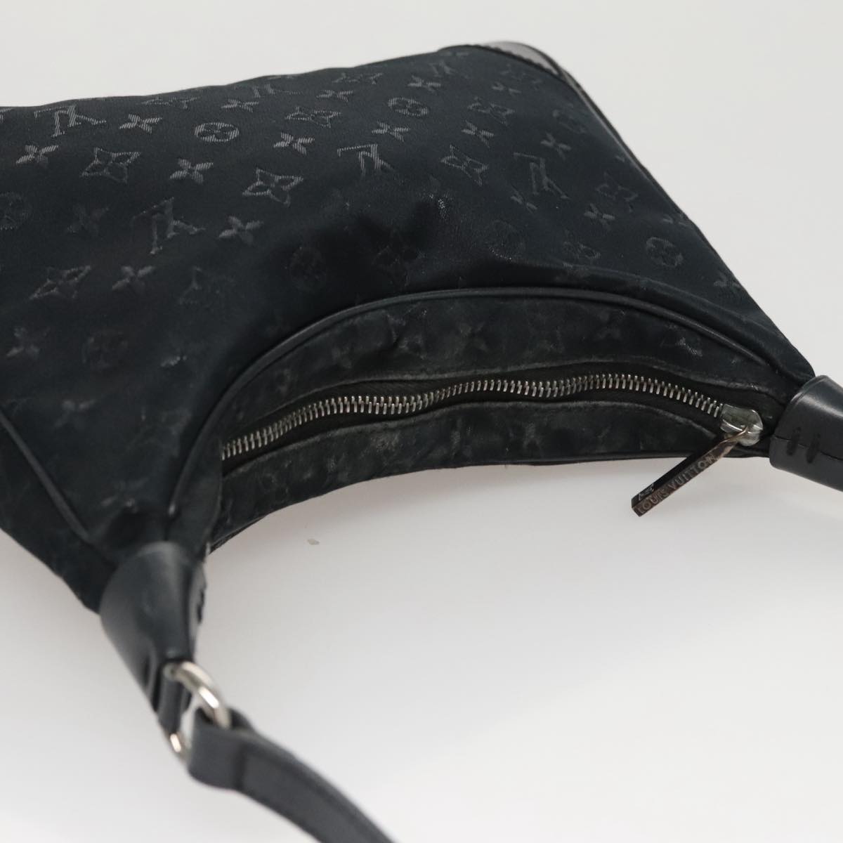 LOUIS VUITTON Monogram Satin Little Boulogne Shoulder Bag M92142 LV 107690