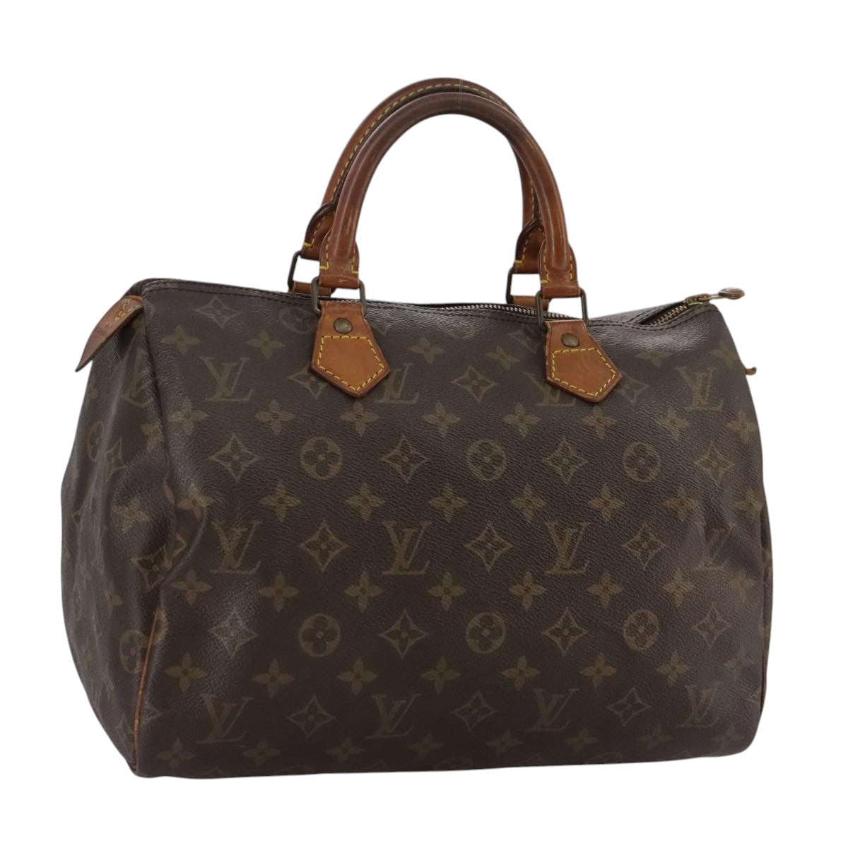 LOUIS VUITTON Monogram Speedy 30 Hand Bag M41526 LV 107726
