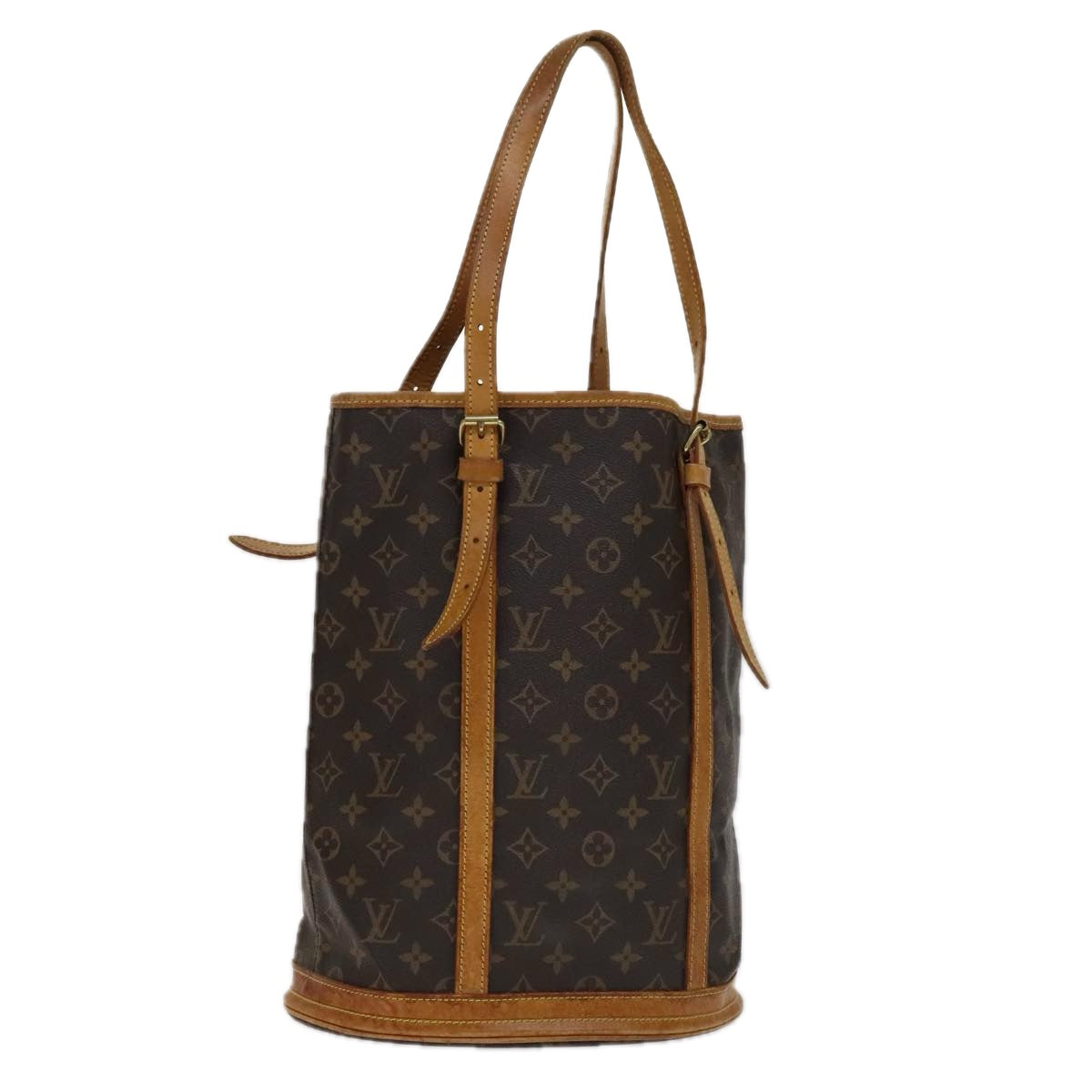 LOUIS VUITTON Monogram Bucket GM Shoulder Bag M42236 LV 107732