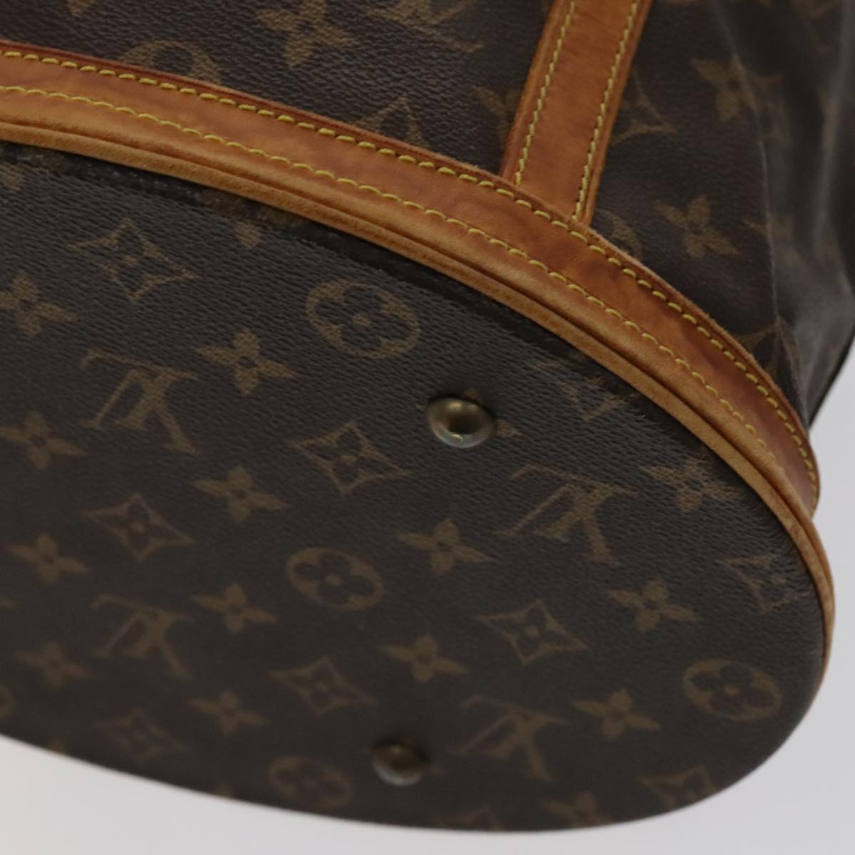 LOUIS VUITTON Monogram Bucket GM Shoulder Bag M42236 LV 107732