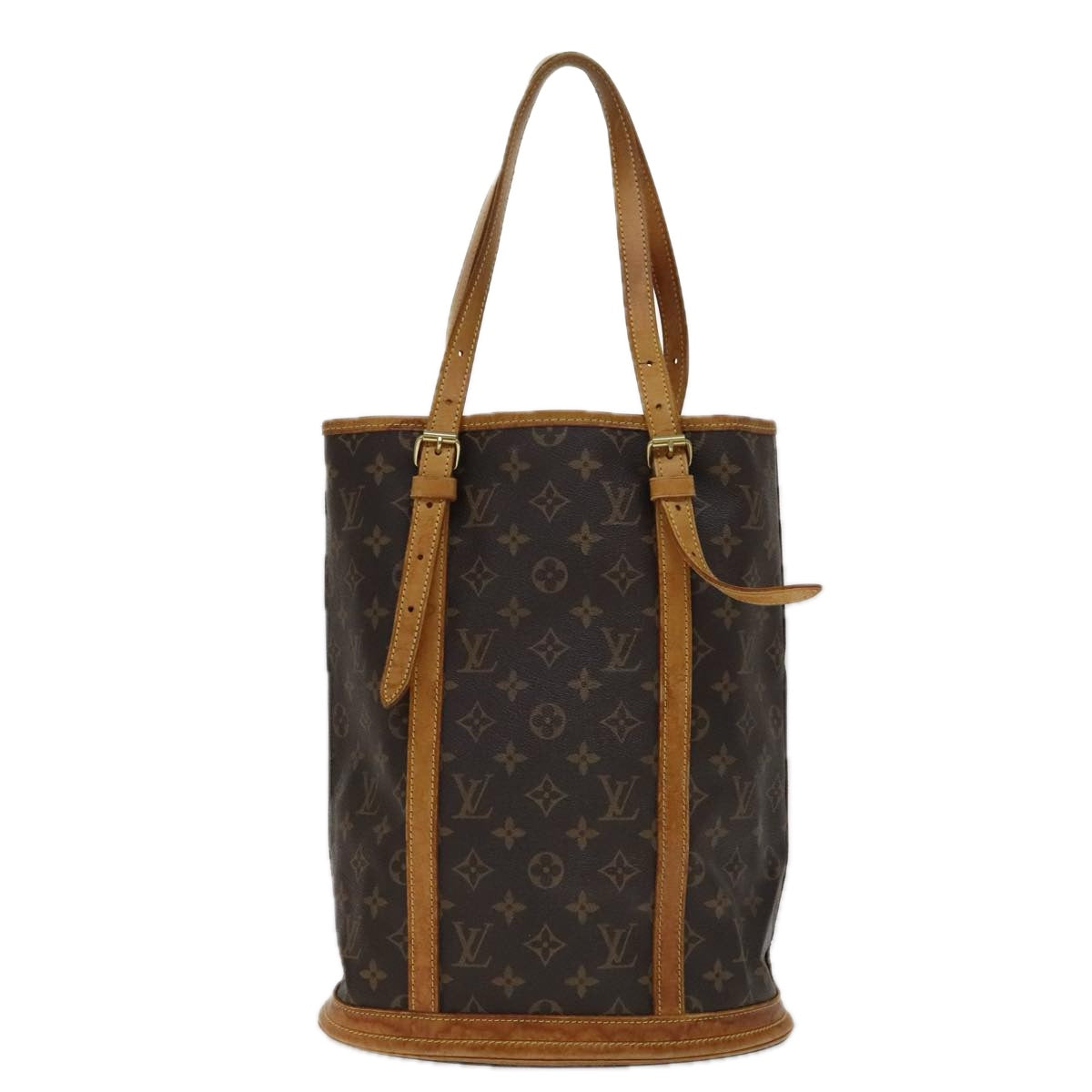 LOUIS VUITTON Monogram Bucket GM Shoulder Bag M42236 LV 107732