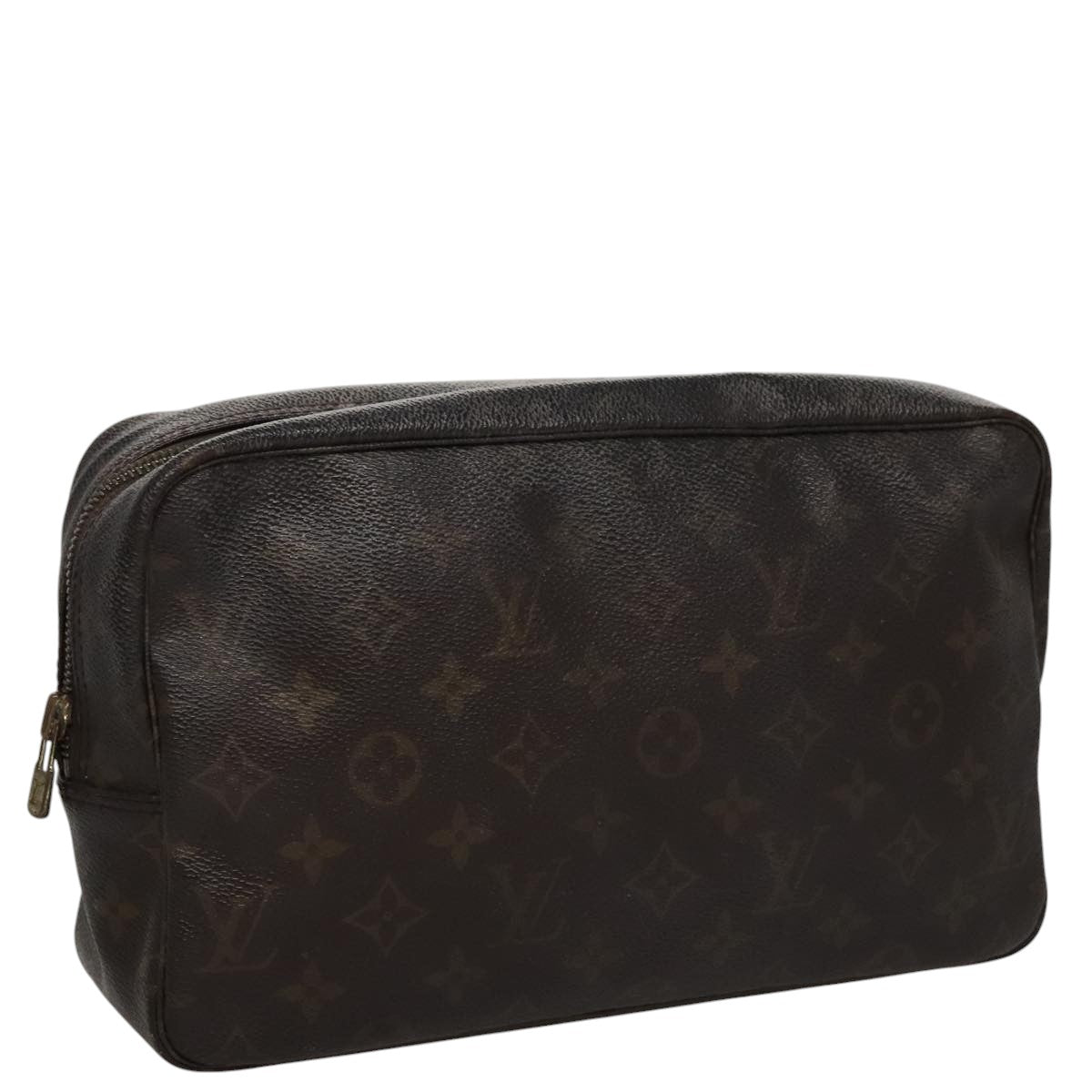 LOUIS VUITTON Monogram Trousse Toilette 28 Clutch Bag M47522 LV 107739