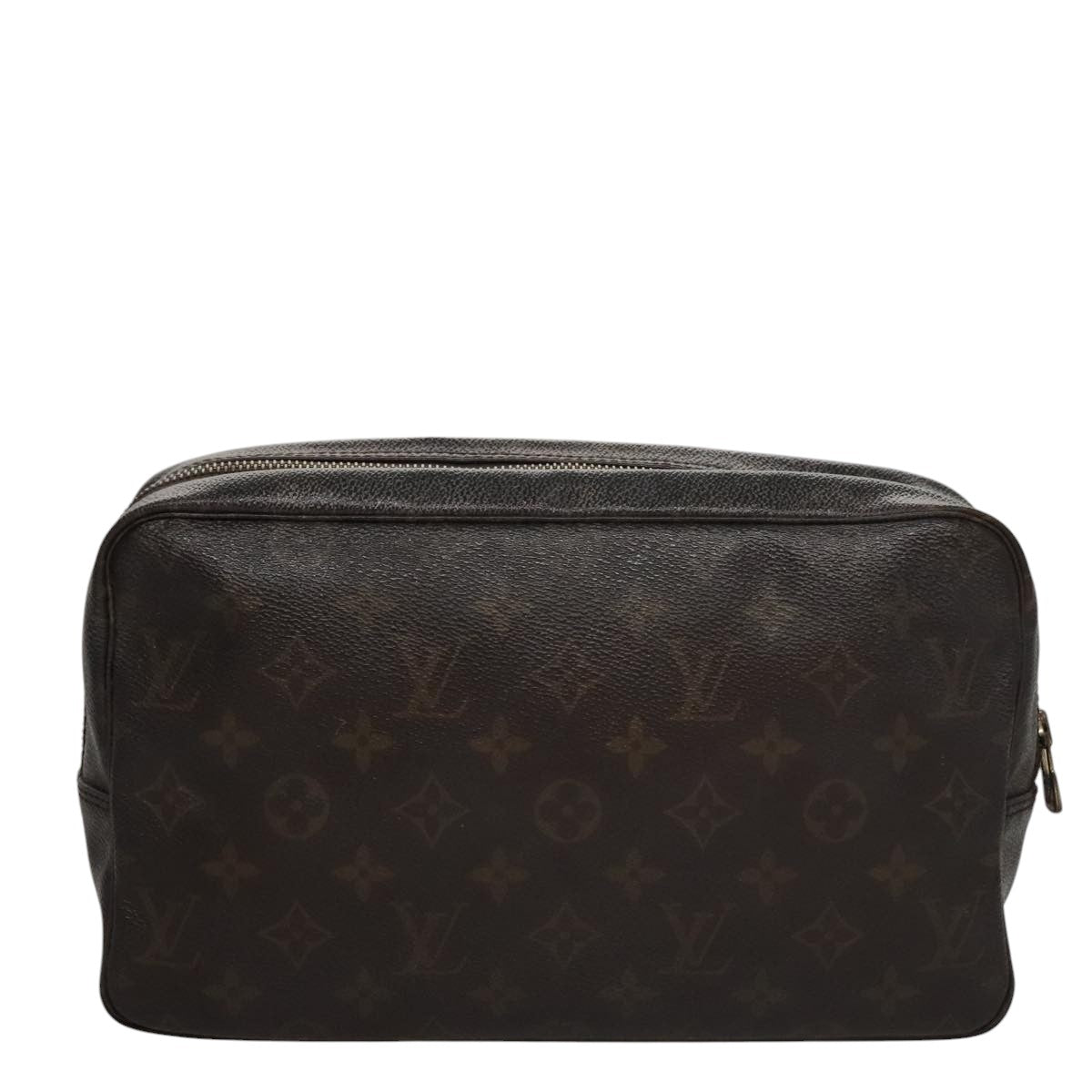 LOUIS VUITTON Monogram Trousse Toilette 28 Clutch Bag M47522 LV 107739