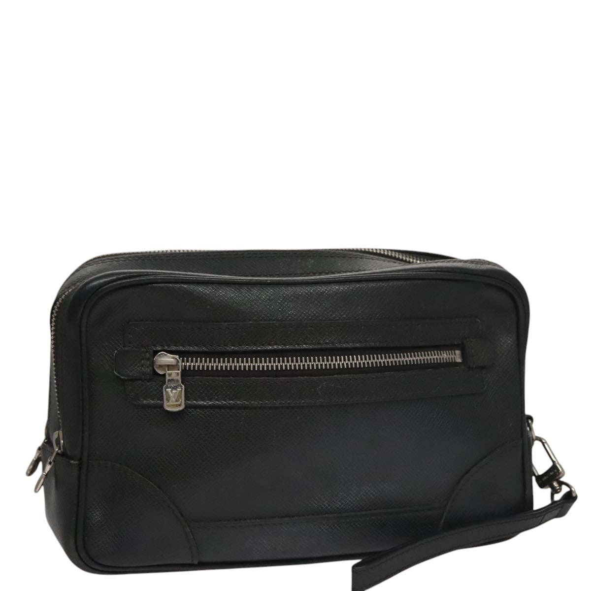 LOUIS VUITTON Taiga Pavel Clutch Bag Ardoise M31142 LV 107757