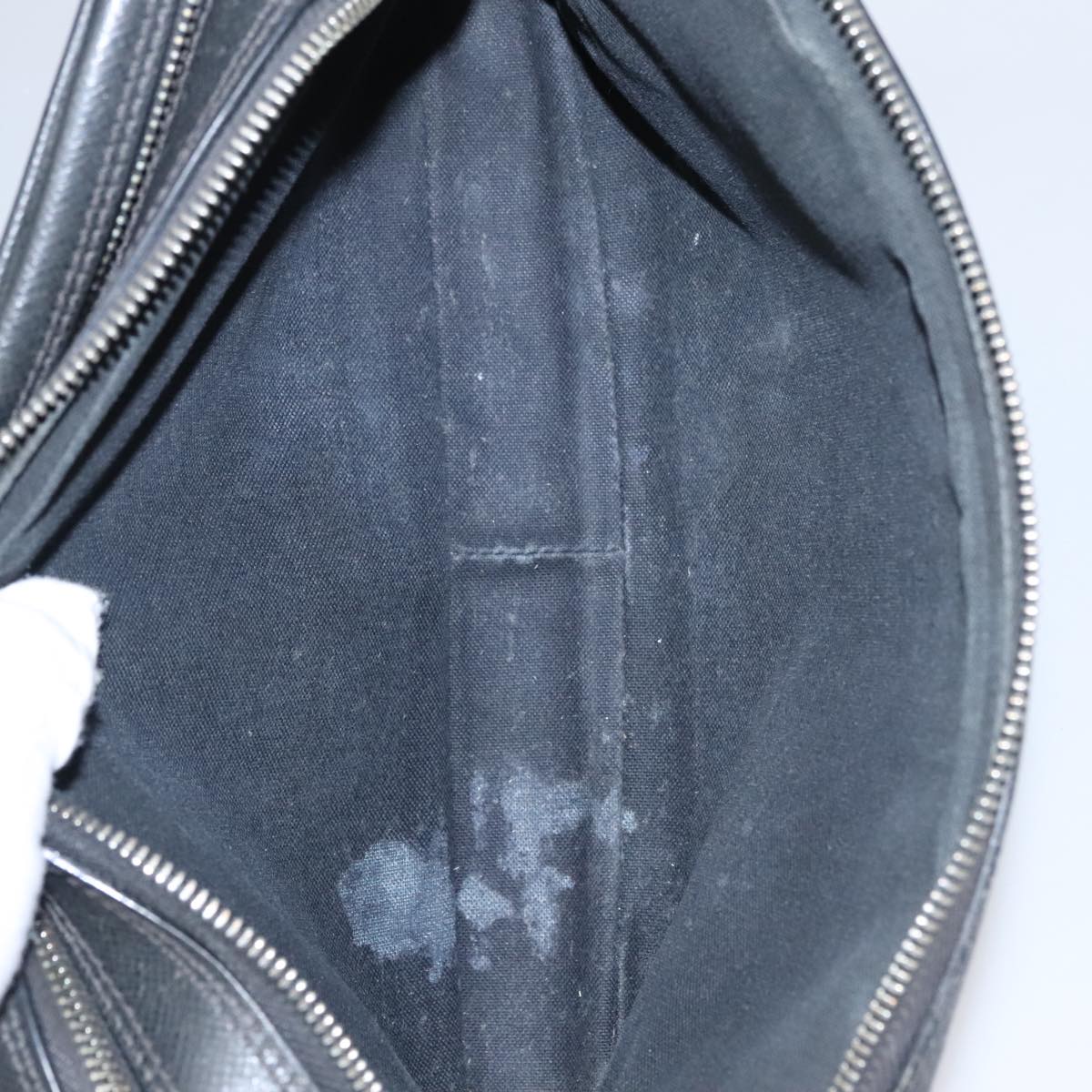 LOUIS VUITTON Taiga Pavel Clutch Bag Ardoise M31142 LV 107757