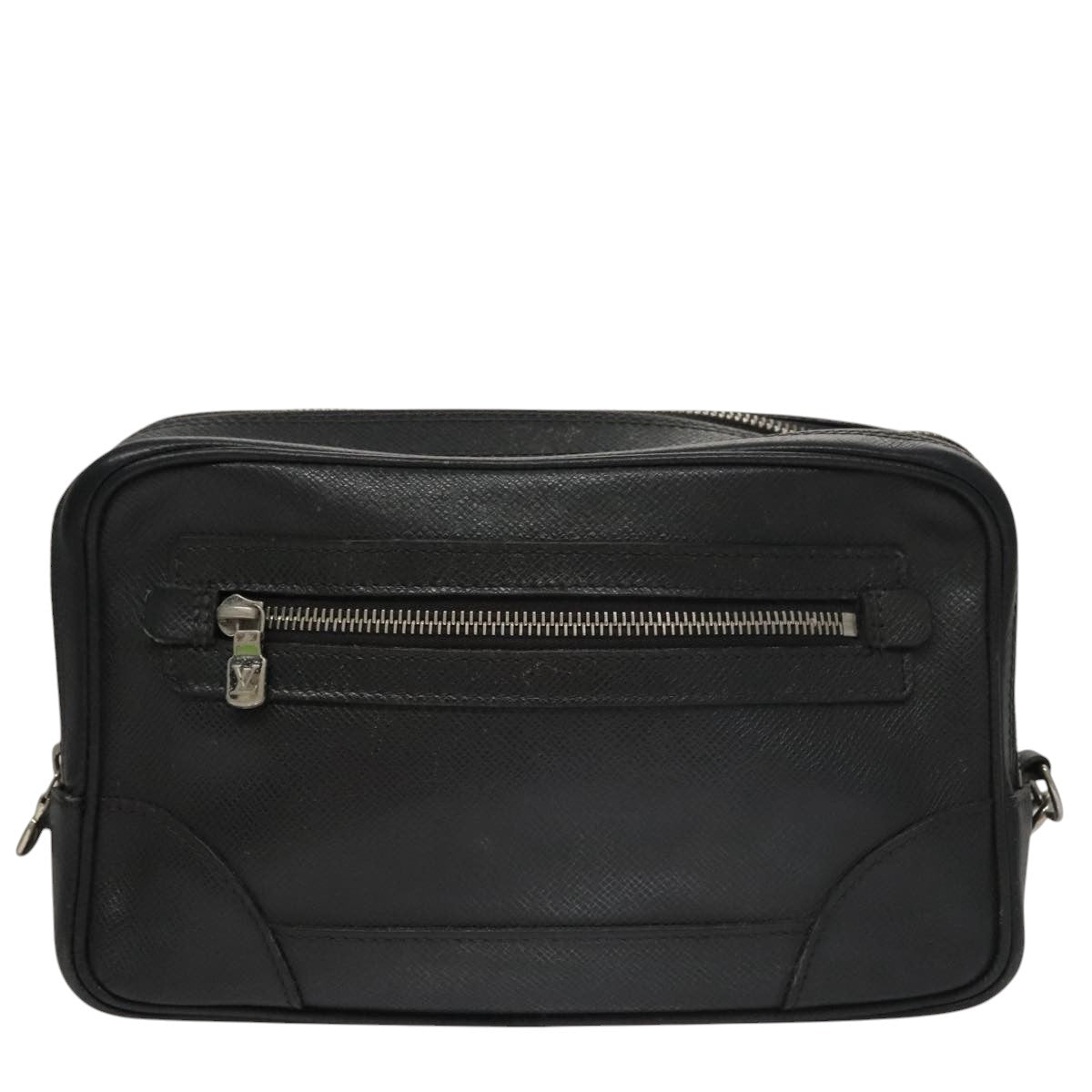 LOUIS VUITTON Taiga Pavel Clutch Bag Ardoise M31142 LV 107757