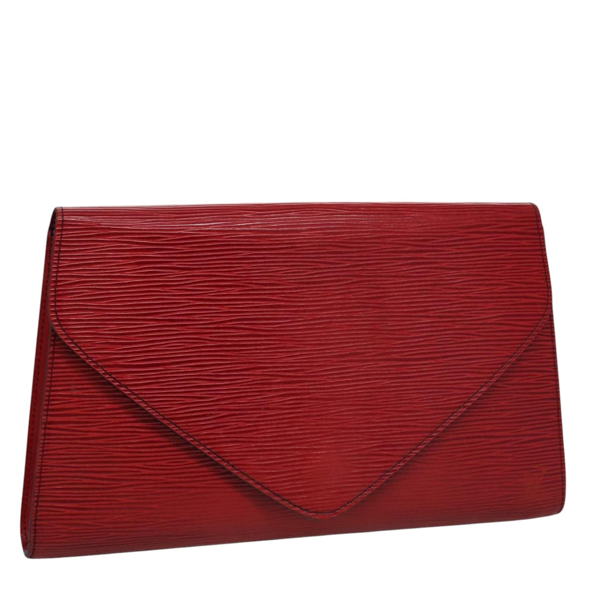 LOUIS VUITTON Epi Art Deco Clutch Bag Red M52637 LV 107761