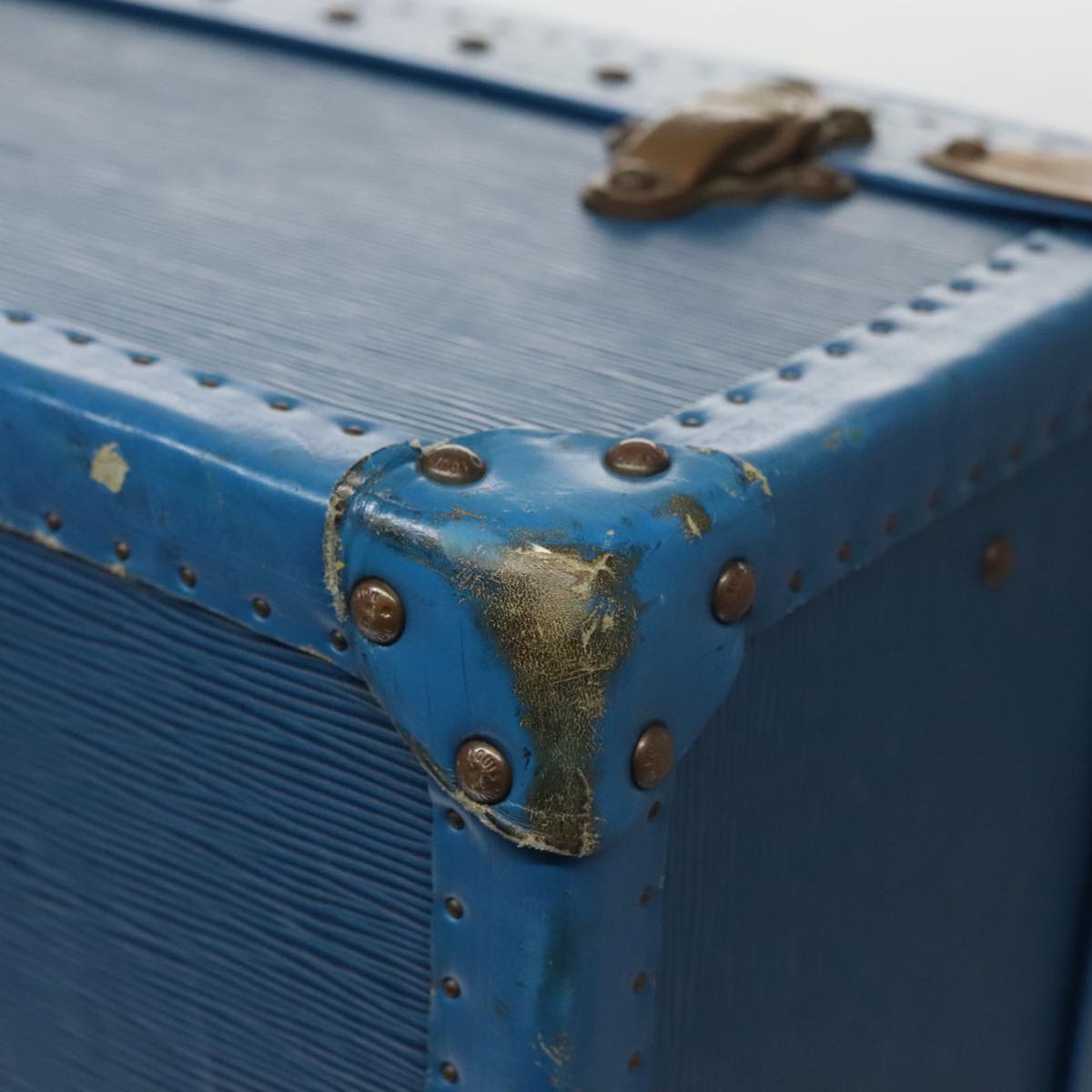 LOUIS VUITTON Epi Alzer 75 Trunk Blue LV 107773A