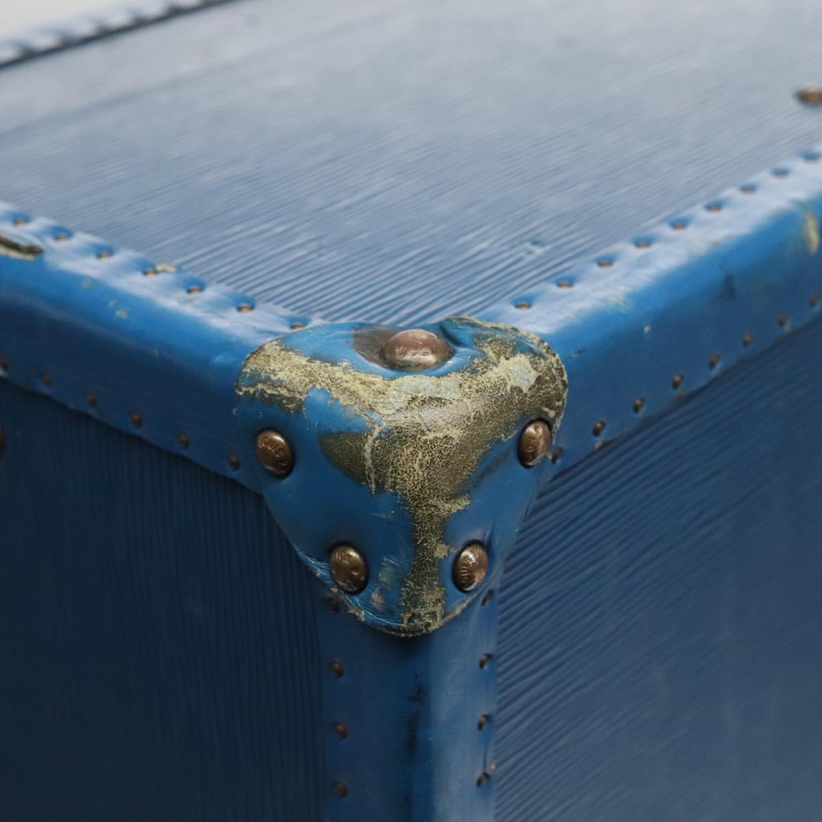 LOUIS VUITTON Epi Alzer 75 Trunk Blue LV 107773A