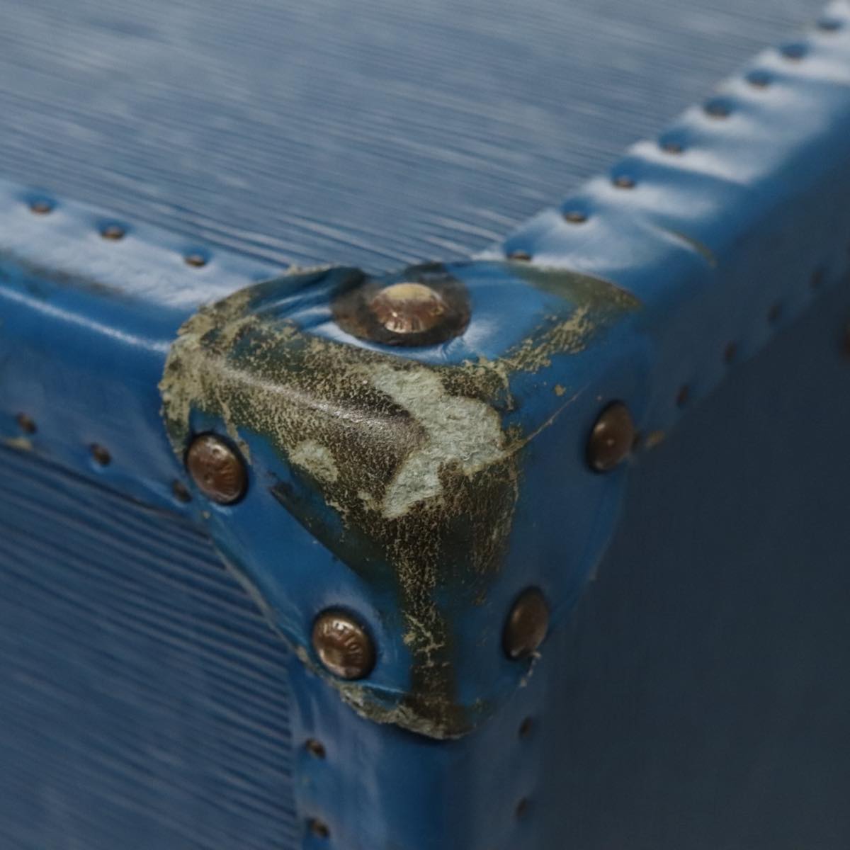 LOUIS VUITTON Epi Alzer 75 Trunk Blue LV 107773A