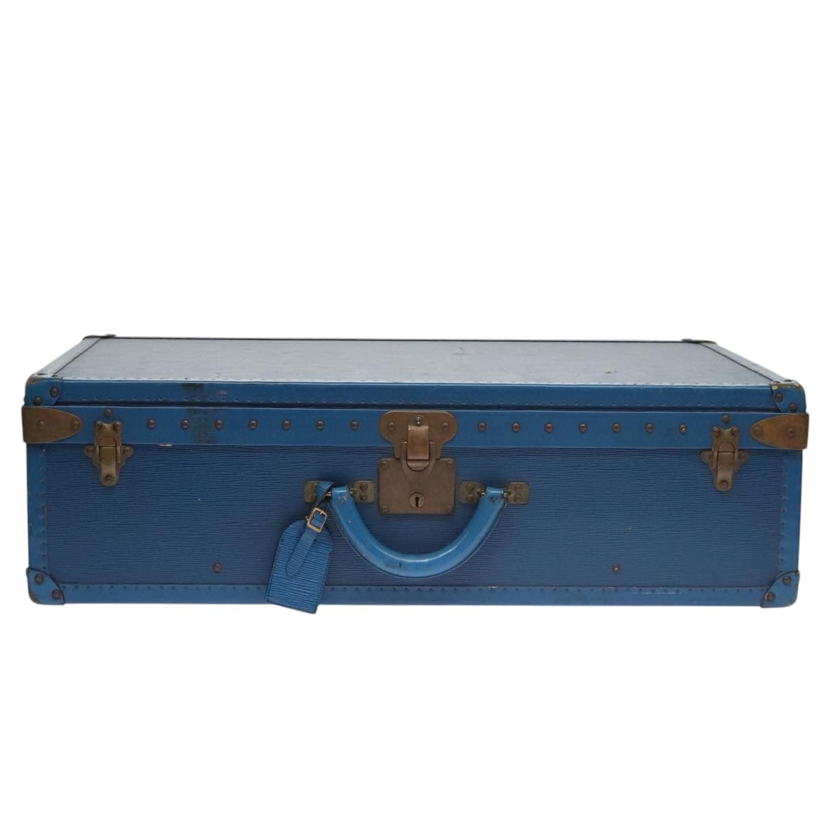 LOUIS VUITTON Epi Alzer 75 Trunk Blue LV 107773A